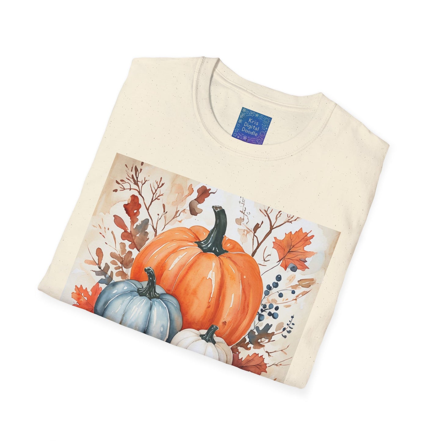 Thankful Pumpkin T-Shirt, Fall Harvest Graphic Tee