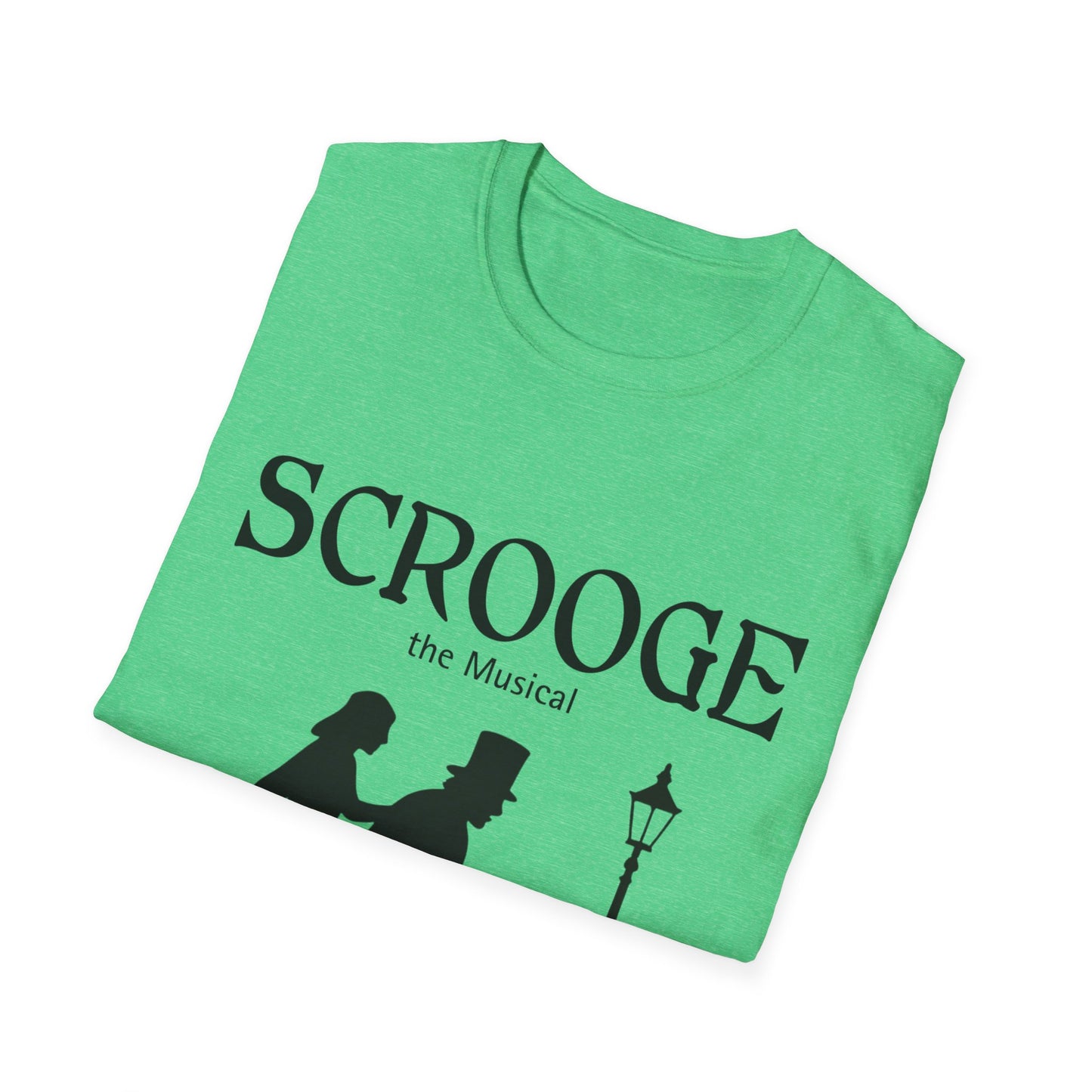 Scrooge the Musical Shirt Victorian Christmas Carol Theater Gift Tee Unisex Soft style T Shirt Personalize