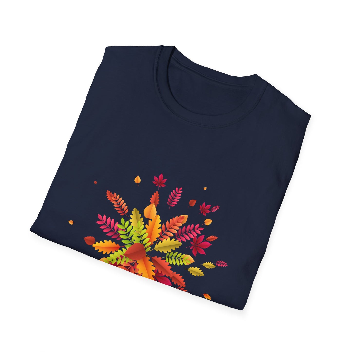 Autumn Is Calling Fall Leaves Graphic T Shirt Seasonal Fashion Tee Unisex Soft style T Shirt