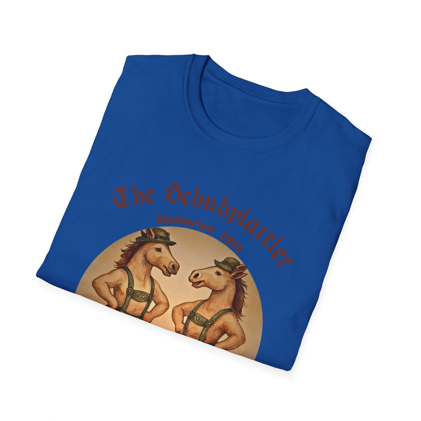 Oktoberfest Horse Dancer T Shirt Funny Bavarian Schuhplattler Tee Unisex Soft style T Shirt