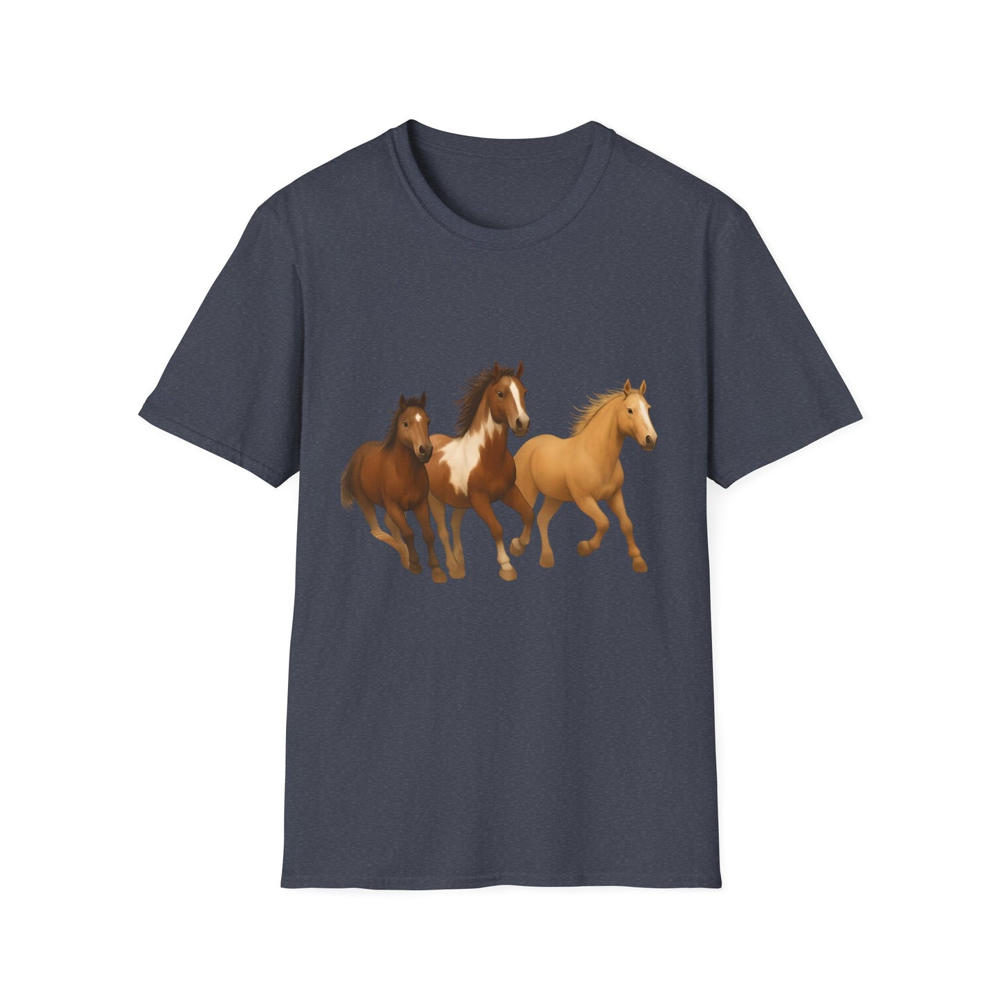 Galloping Into Adventure Country Horse Unisex T-Shirt, Galloping Horse Tee, Horse Lover Gift, Equestrian Shirt, Horseback Riding Top