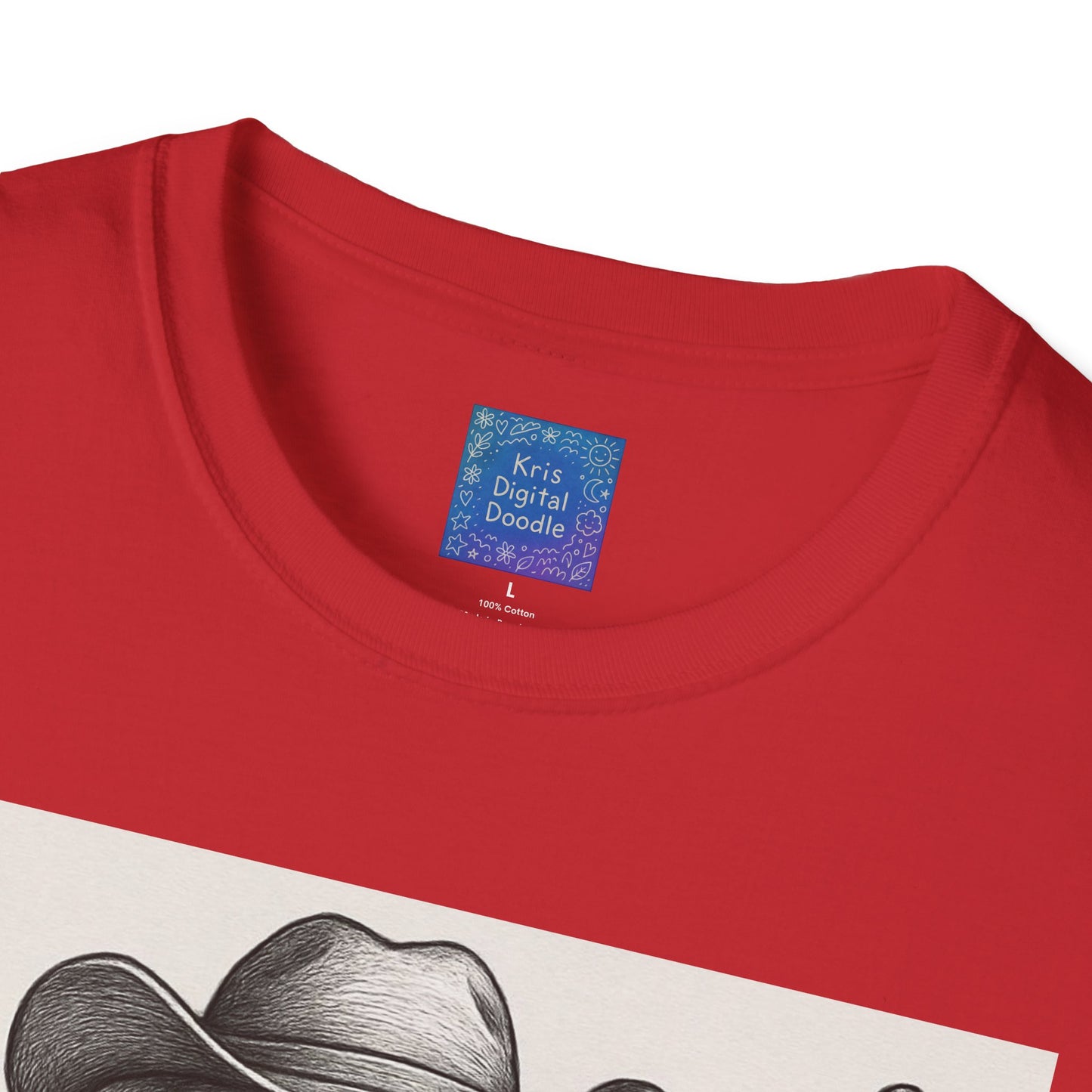 Cowboy Dog T-Shirt, Funny Western Desert Graphic Tee