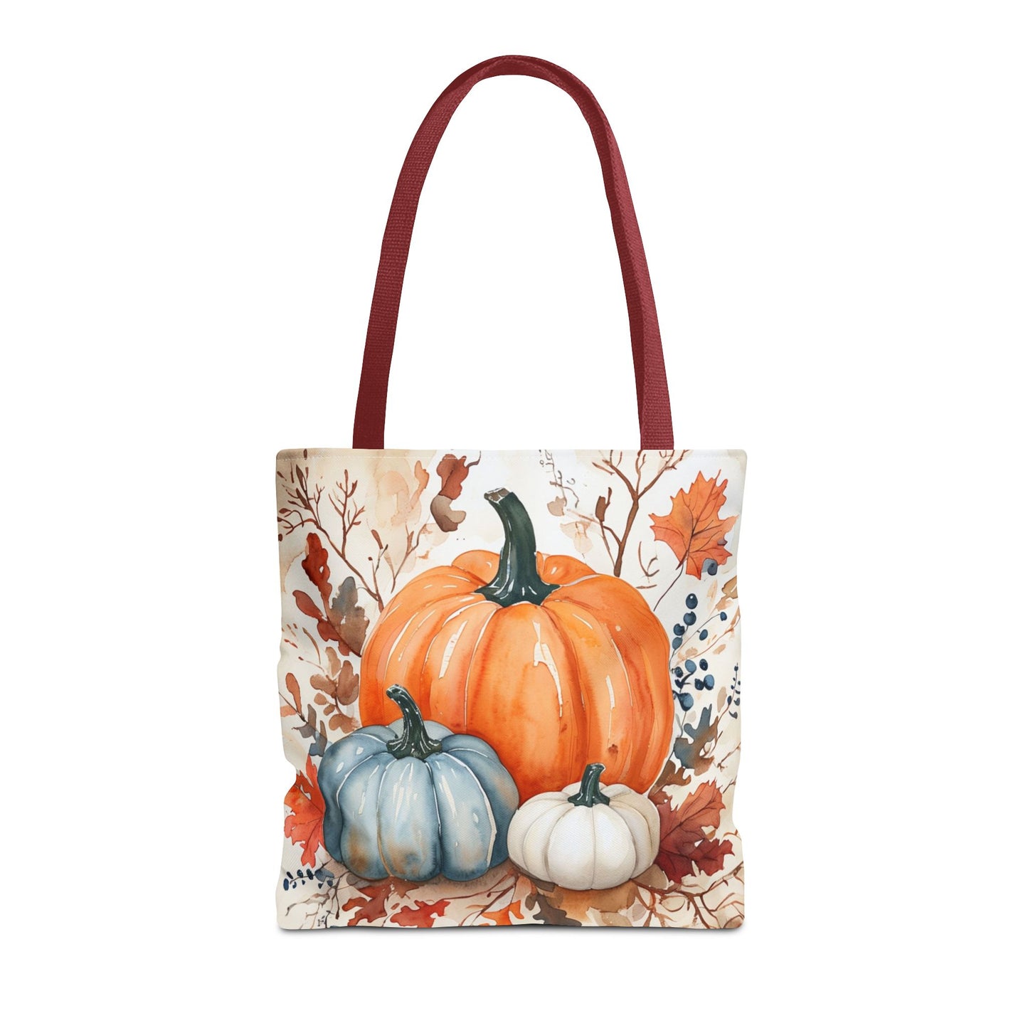 Pumpkin Harvest Tote Bag, Fall Farmhouse Autumn Market Bag