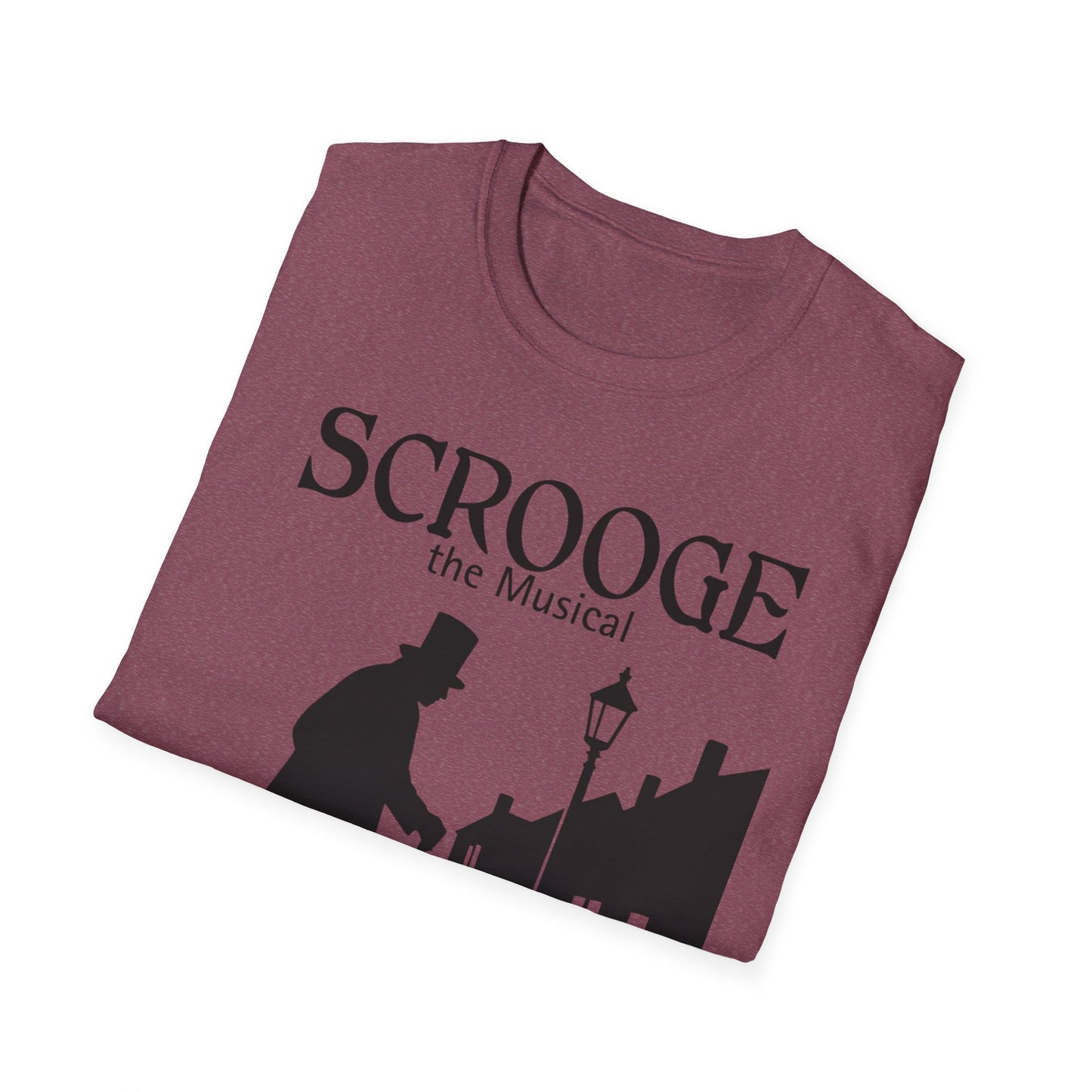 Scrooge The Musical Shirt Dickens Christmas Carol Theater Tee Vintage Play Costume T Shirt Unisex Soft style T Shirt ** Personalize **