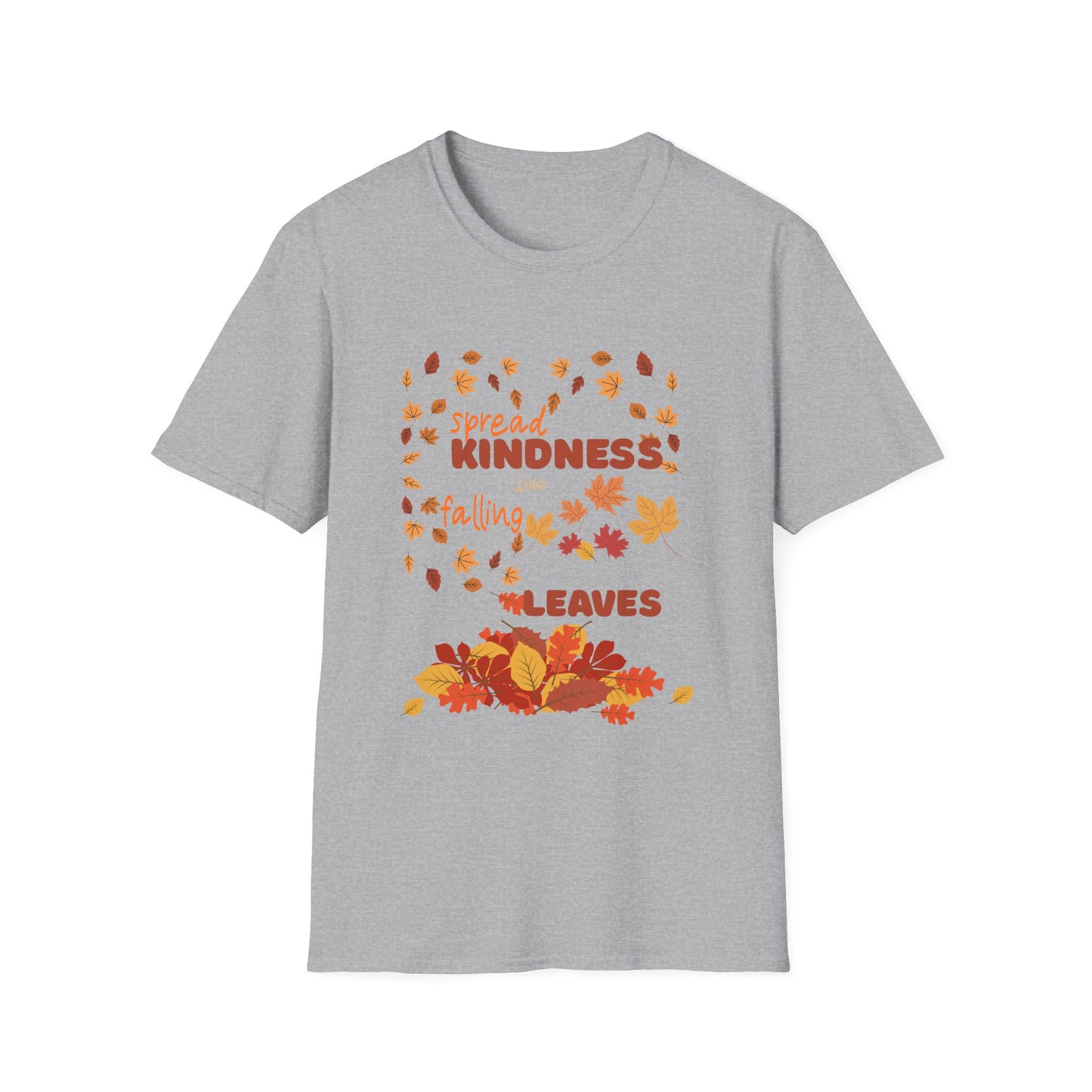 Spread Kindness Like Falling Leaves Autumn Shirt