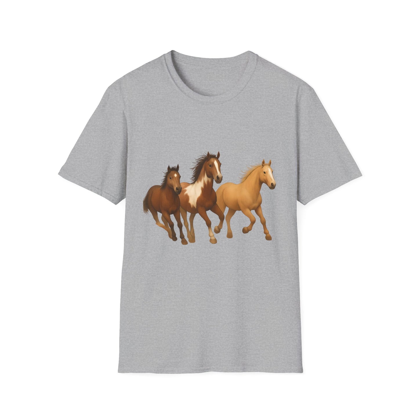 Galloping Into Adventure Country Horse Unisex T-Shirt, Galloping Horse Tee, Horse Lover Gift, Equestrian Shirt, Horseback Riding Top