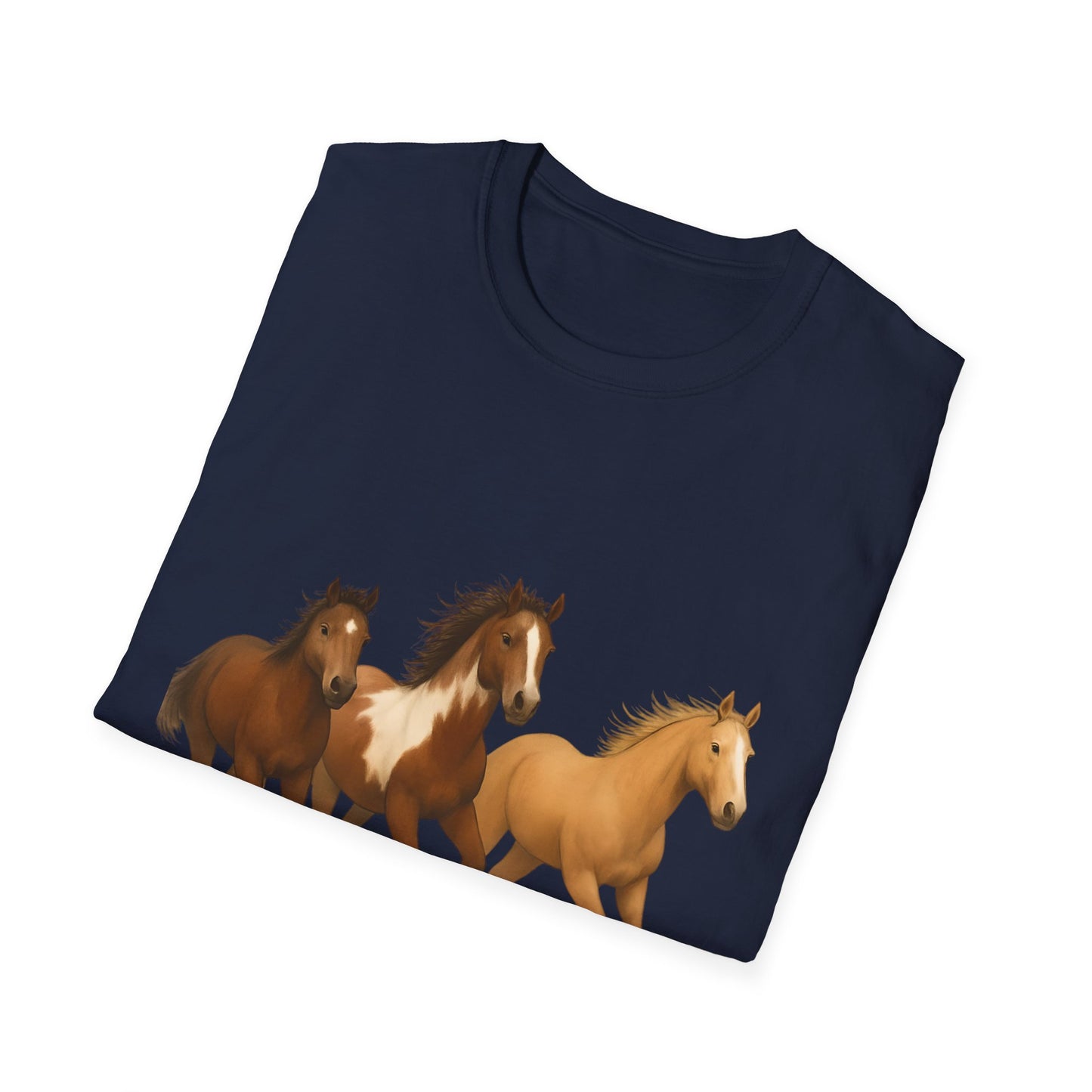 Galloping Into Adventure Country Horse Unisex T-Shirt, Galloping Horse Tee, Horse Lover Gift, Equestrian Shirt, Horseback Riding Top