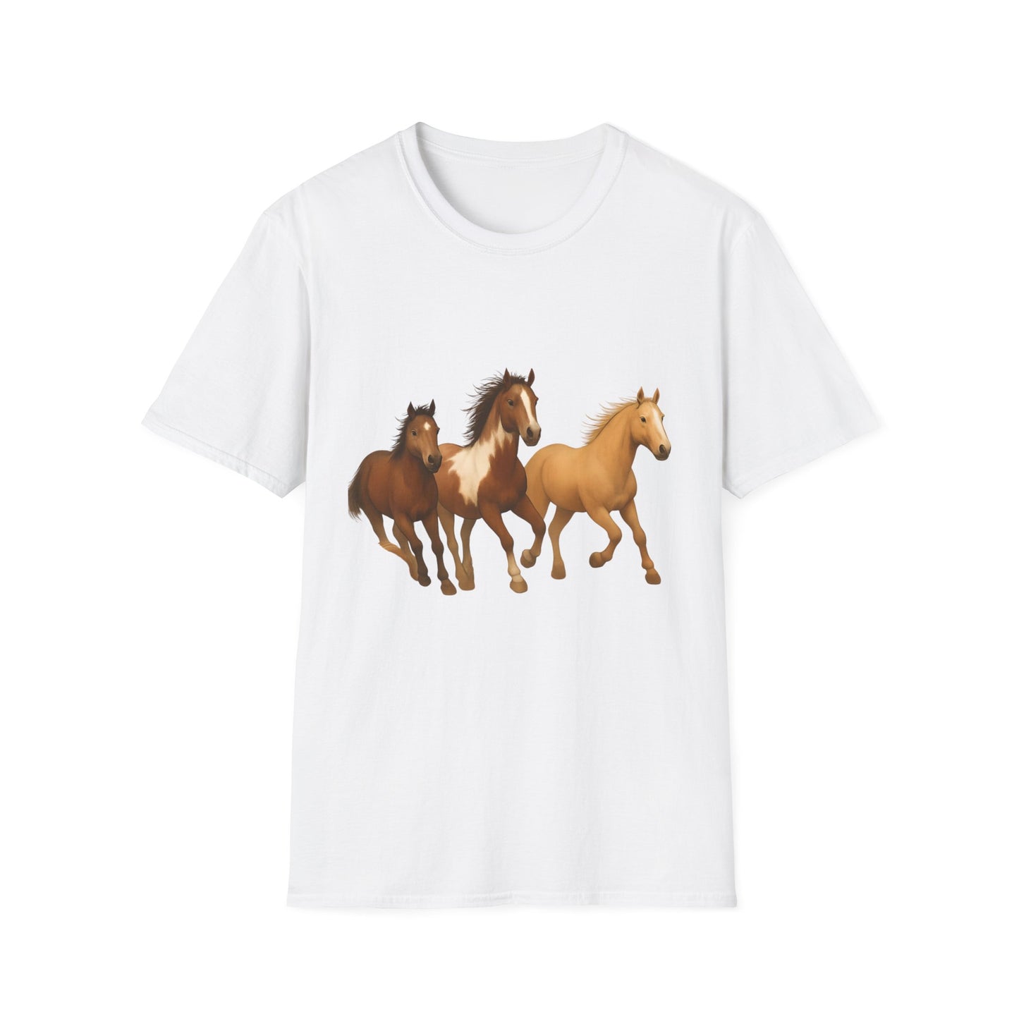 Galloping Into Adventure Country Horse Unisex T-Shirt, Galloping Horse Tee, Horse Lover Gift, Equestrian Shirt, Horseback Riding Top
