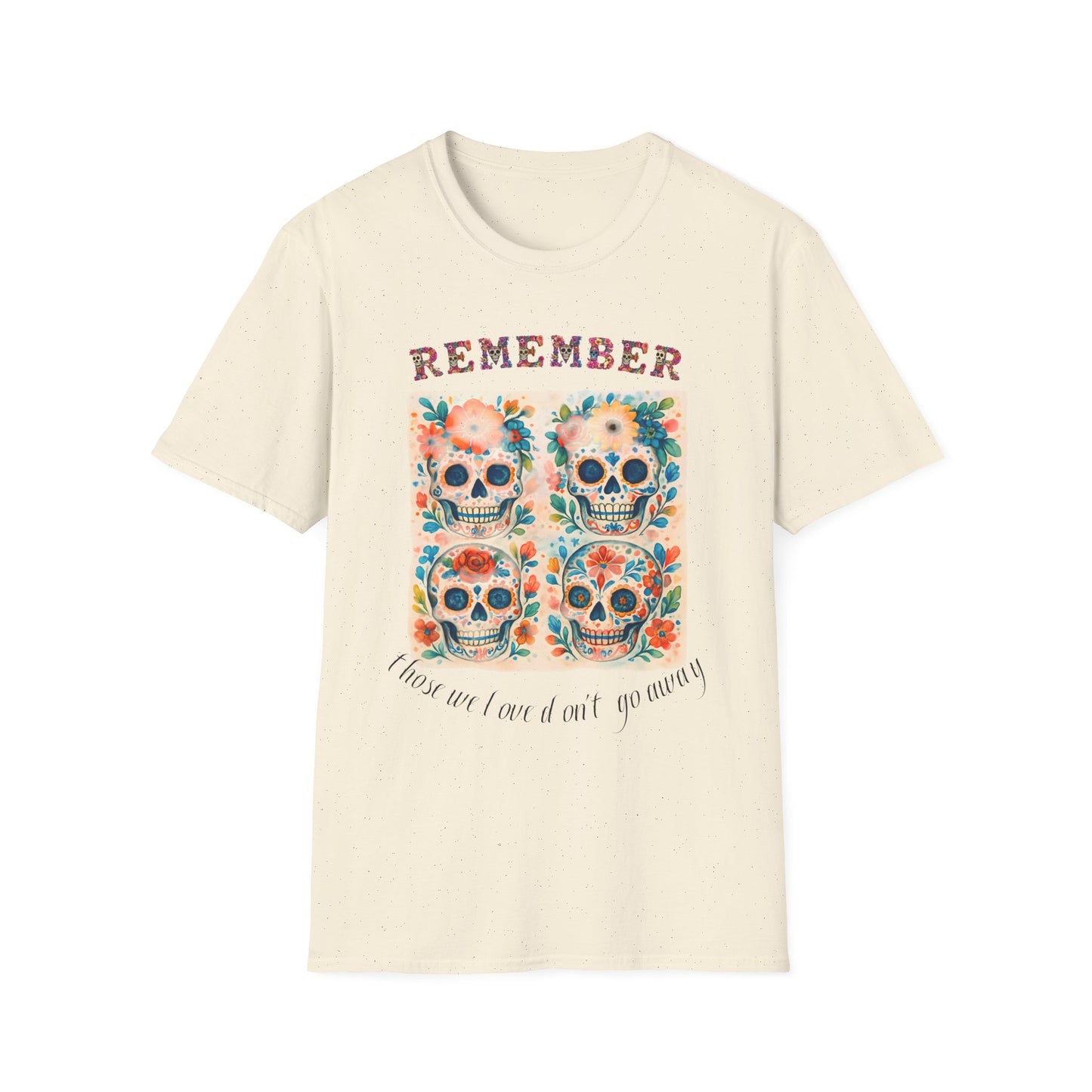 Día de los Muertos Shirt Sugar Skull Memorial Tee Remember Day of the Dead T Shirt