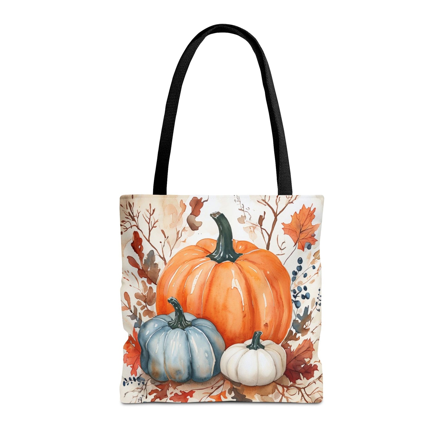Pumpkin Harvest Tote Bag, Fall Farmhouse Autumn Market Bag