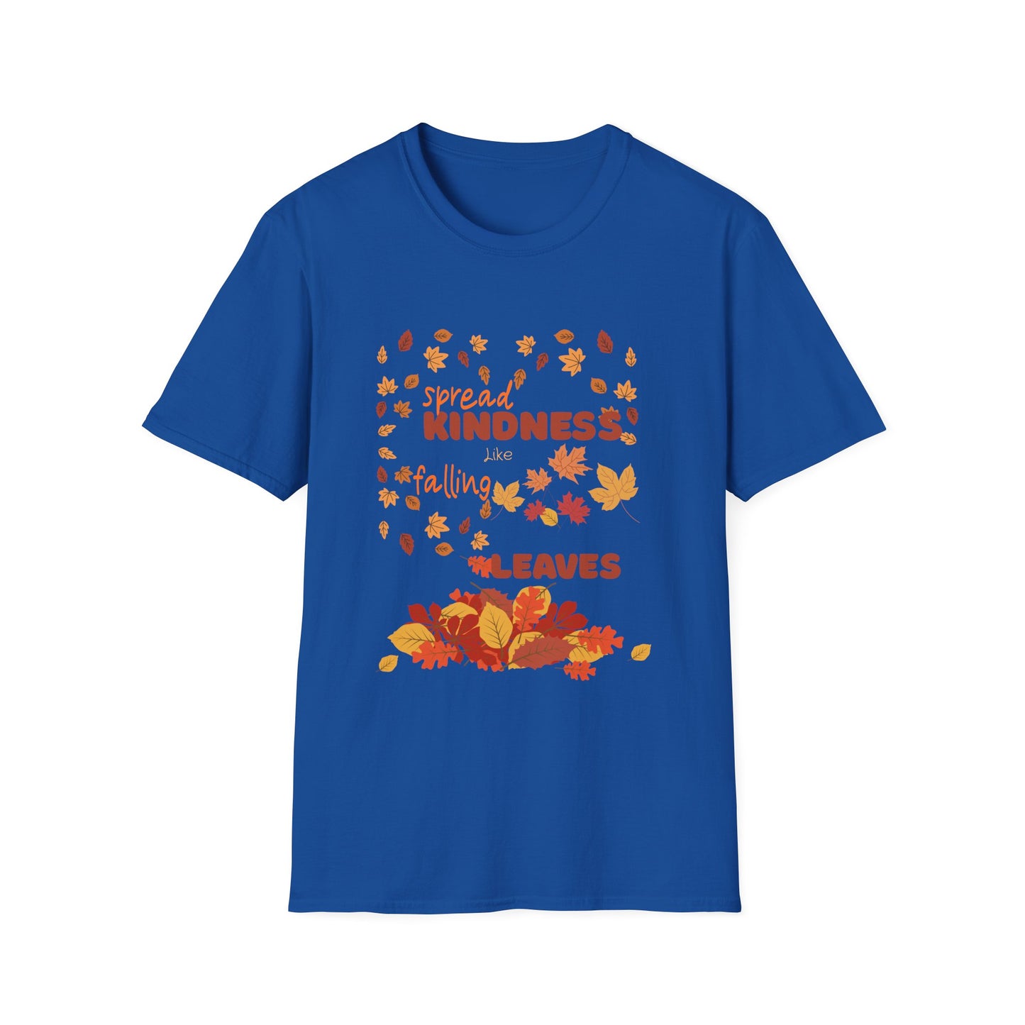 Spread Kindness Like Falling Leaves Autumn Shirt
