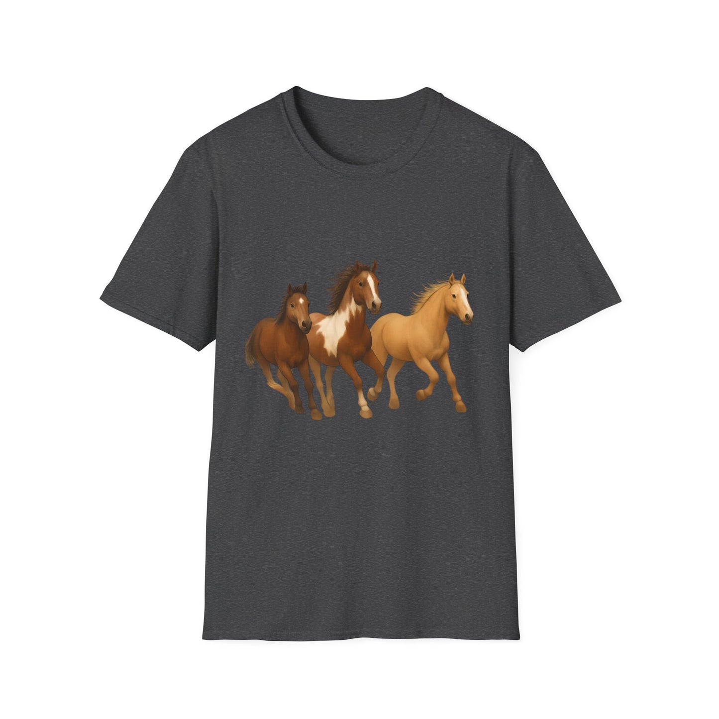 Galloping Into Adventure Country Horse Unisex T-Shirt, Galloping Horse Tee, Horse Lover Gift, Equestrian Shirt, Horseback Riding Top