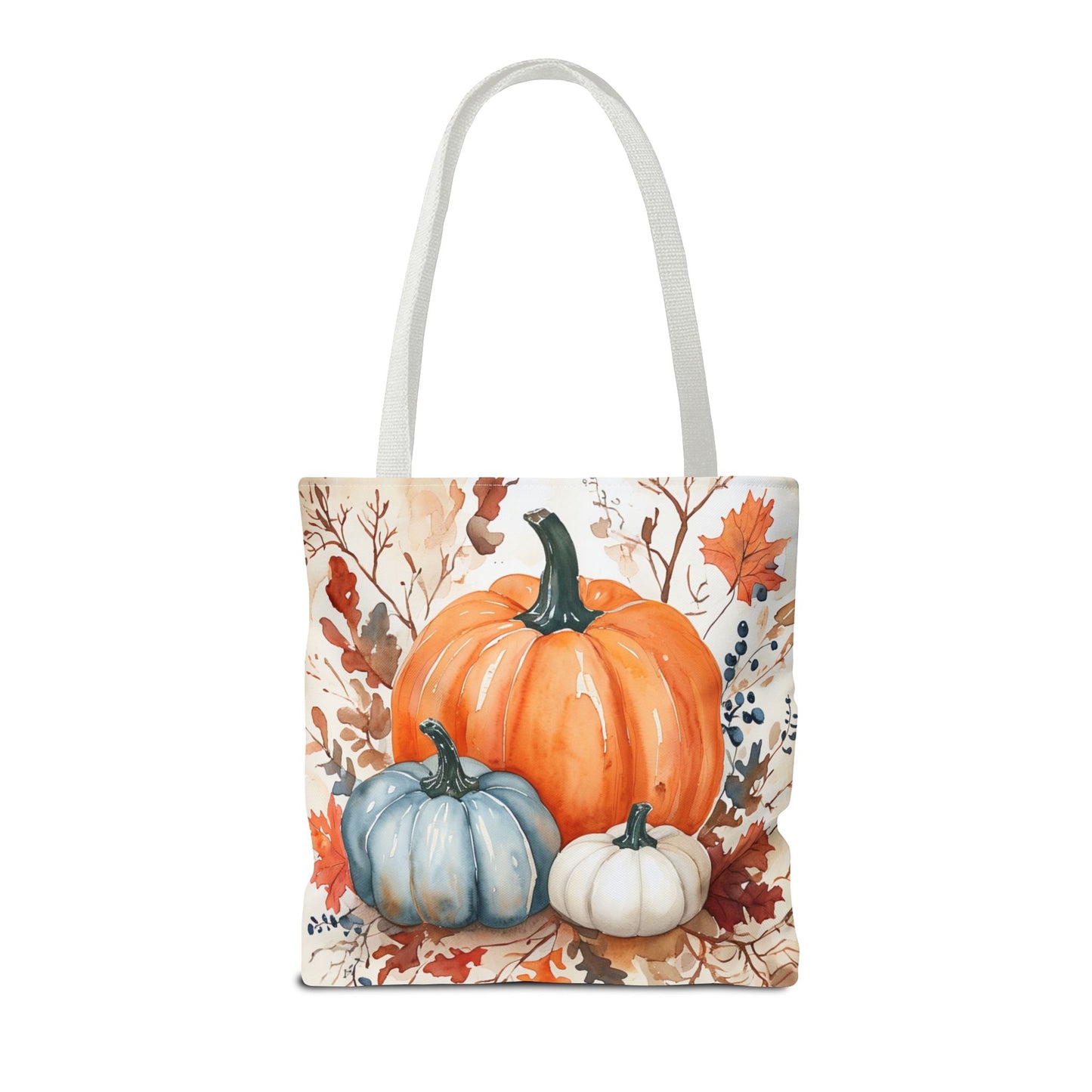 Pumpkin Harvest Tote Bag, Fall Farmhouse Autumn Market Bag
