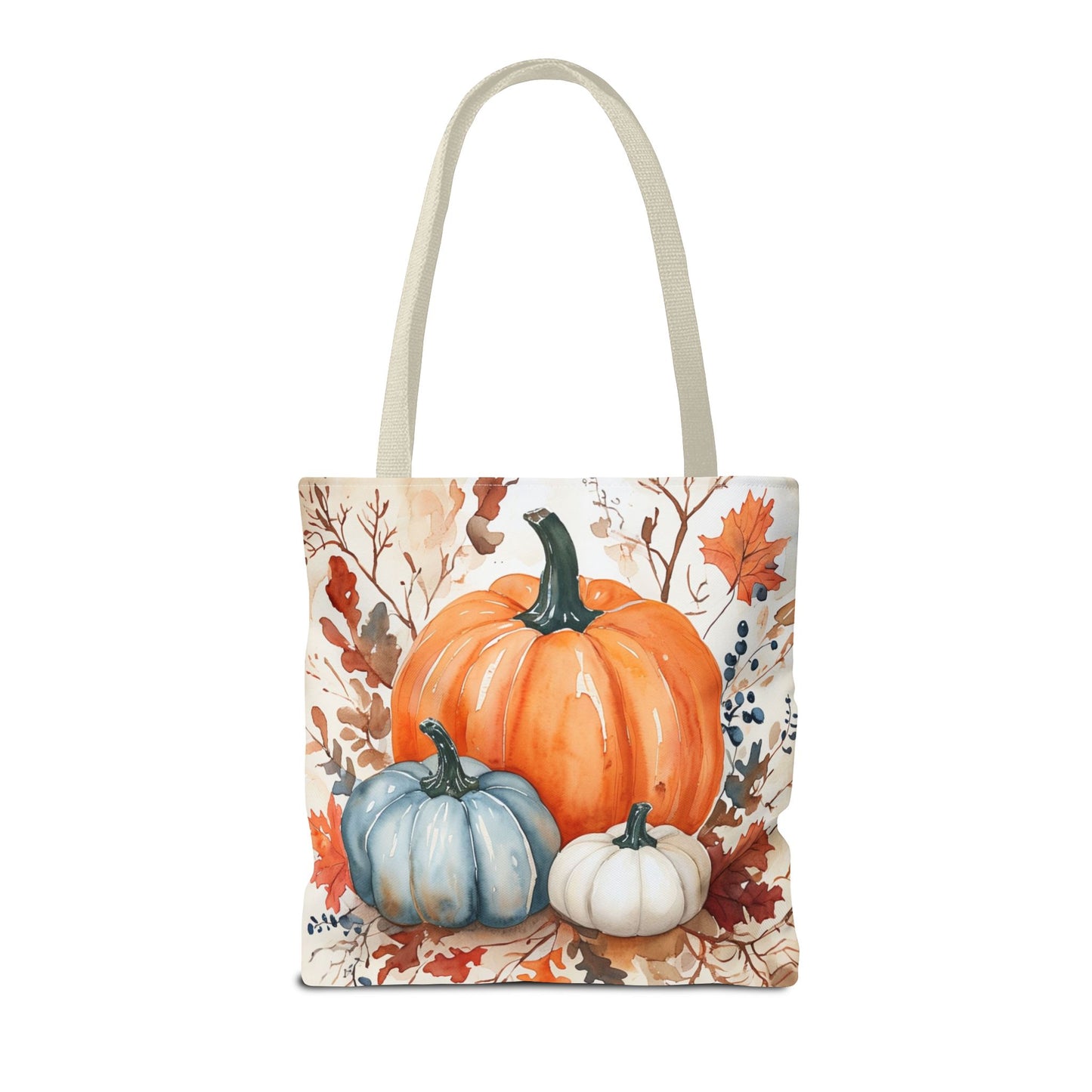 Pumpkin Harvest Tote Bag, Fall Farmhouse Autumn Market Bag