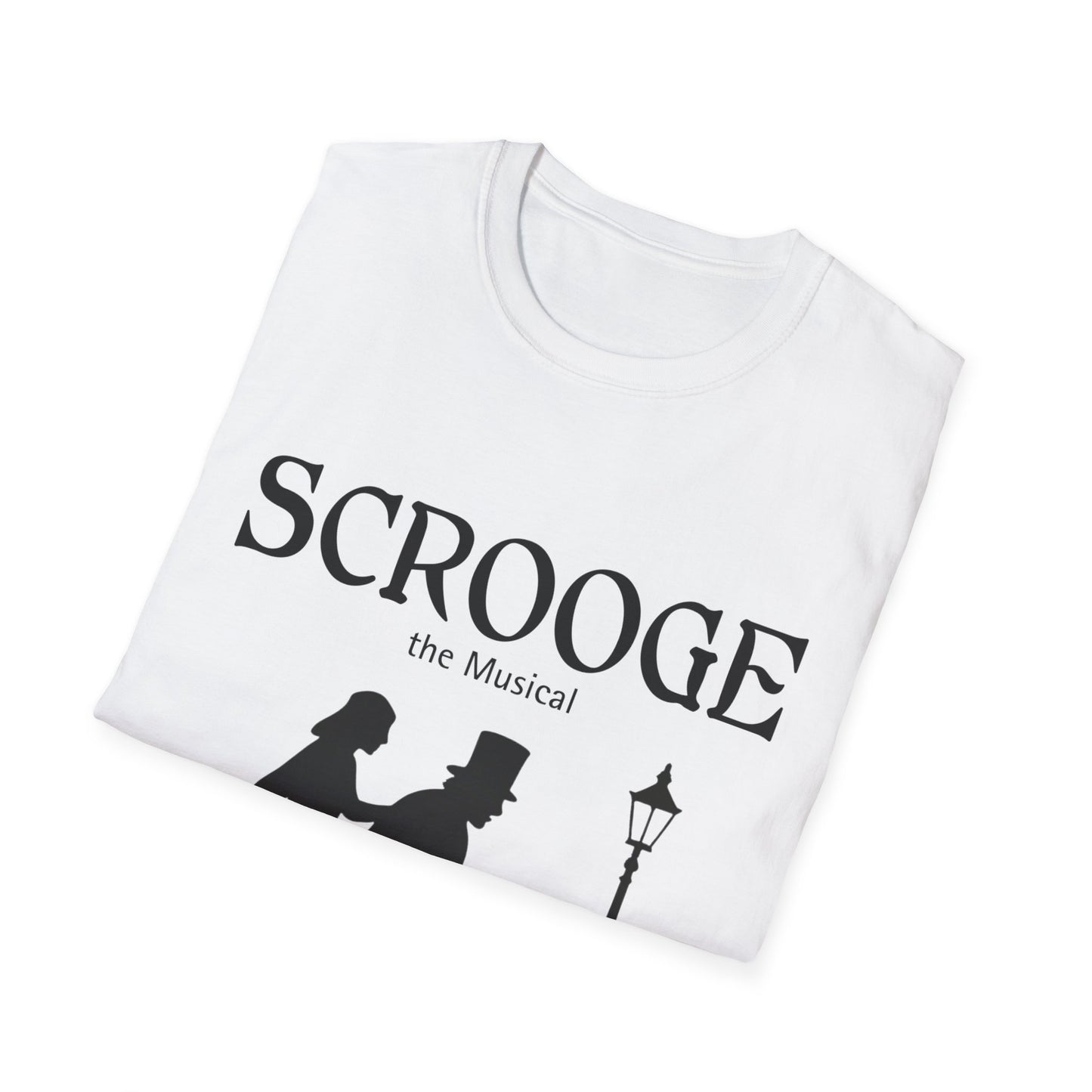 Scrooge the Musical Shirt Victorian Christmas Carol Theater Gift Tee Unisex Soft style T Shirt Personalize