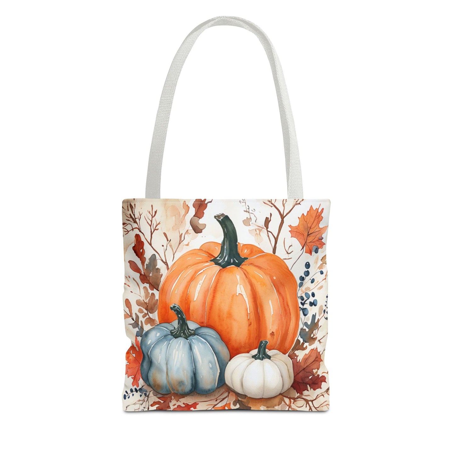 Pumpkin Harvest Tote Bag, Fall Farmhouse Autumn Market Bag