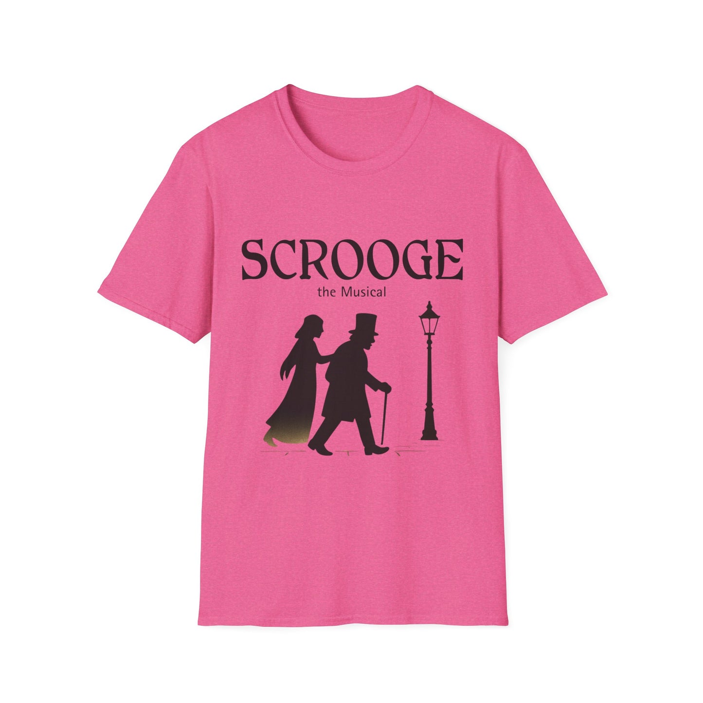 Scrooge the Musical Shirt Victorian Christmas Carol Theater Gift Tee Unisex Soft style T Shirt Personalize