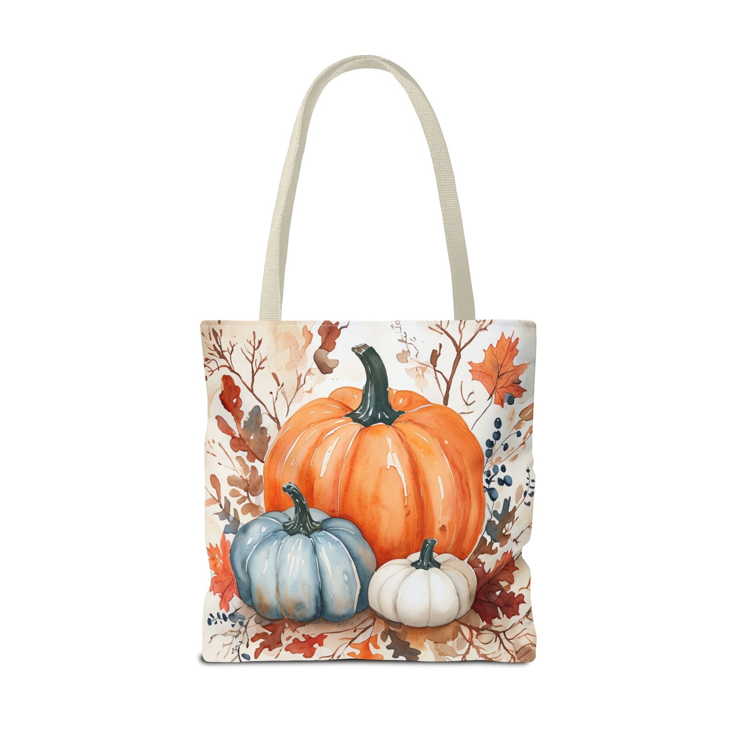 Pumpkin Harvest Tote Bag, Fall Farmhouse Autumn Market Bag