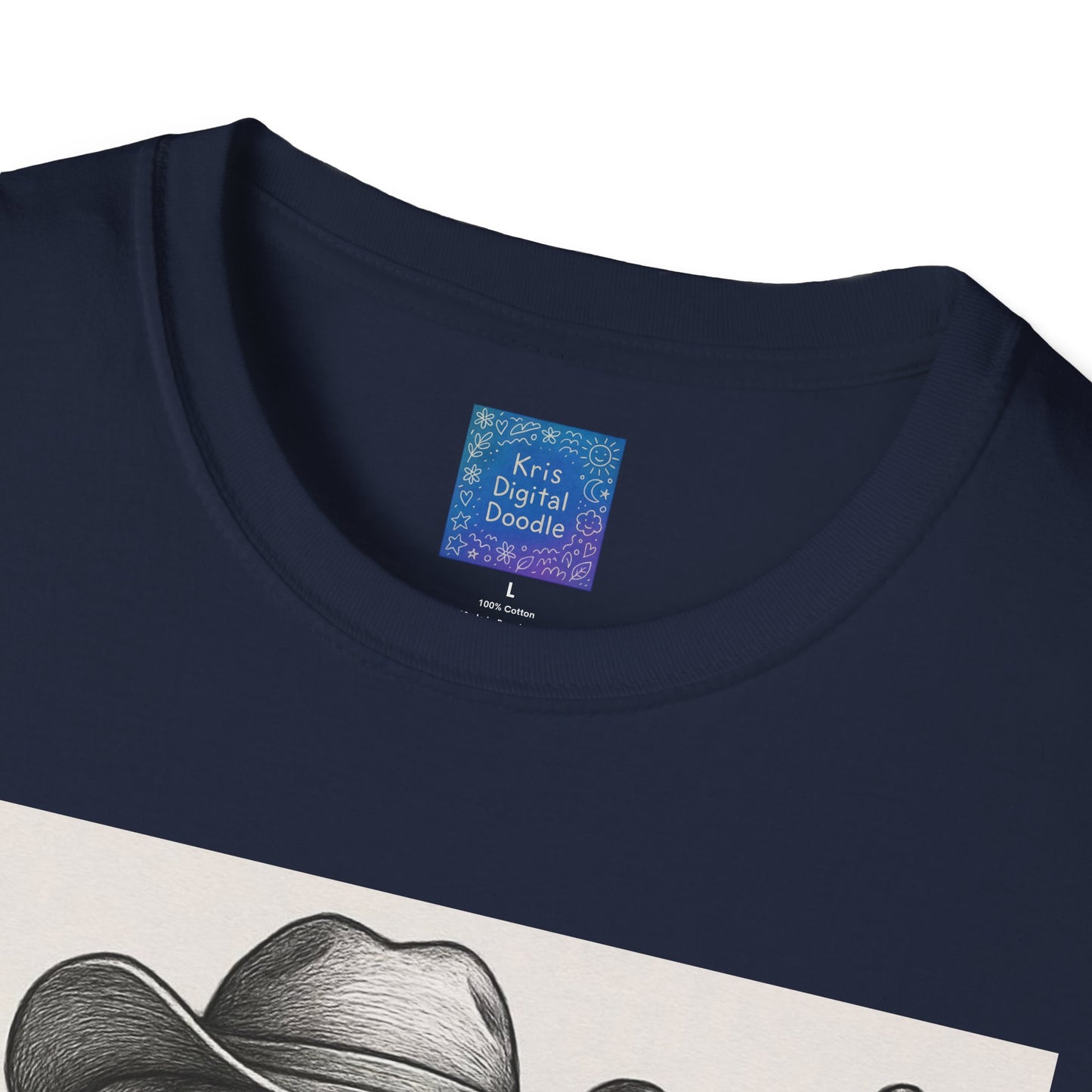 Cowboy Dog T-Shirt, Funny Western Desert Graphic Tee