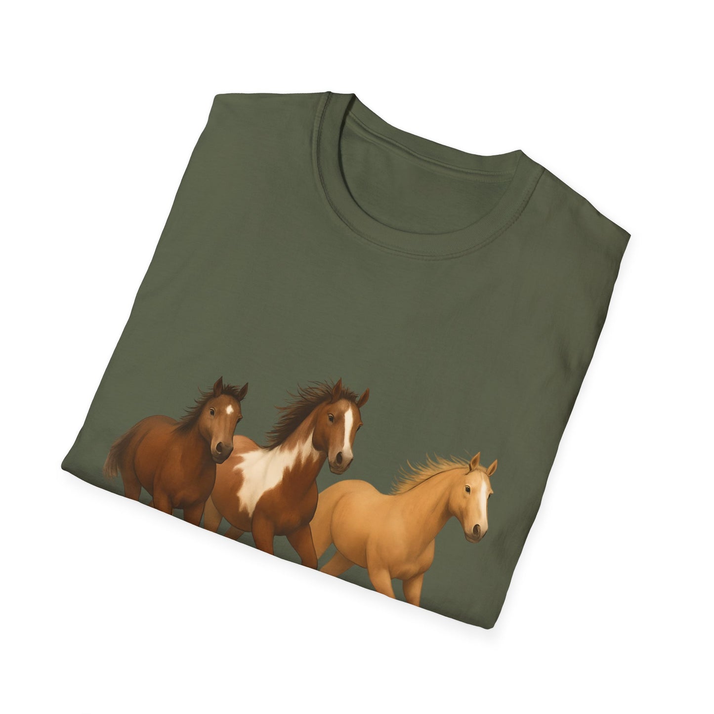 Galloping Into Adventure Country Horse Unisex T-Shirt, Galloping Horse Tee, Horse Lover Gift, Equestrian Shirt, Horseback Riding Top