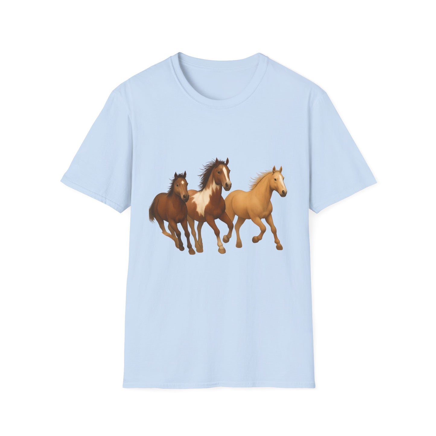 Galloping Into Adventure Country Horse Unisex T-Shirt, Galloping Horse Tee, Horse Lover Gift, Equestrian Shirt, Horseback Riding Top