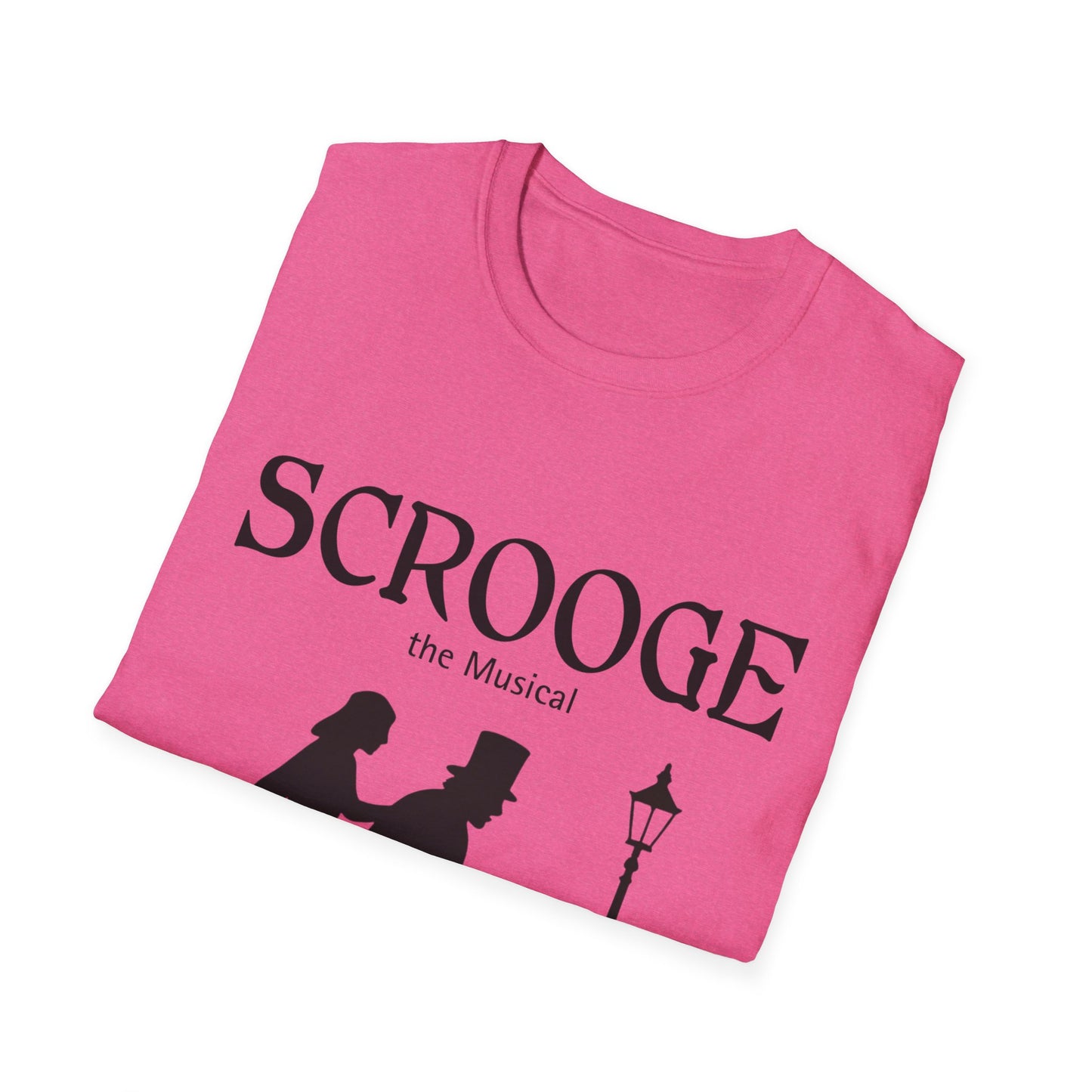 Scrooge the Musical Shirt Victorian Christmas Carol Theater Gift Tee Unisex Soft style T Shirt Personalize