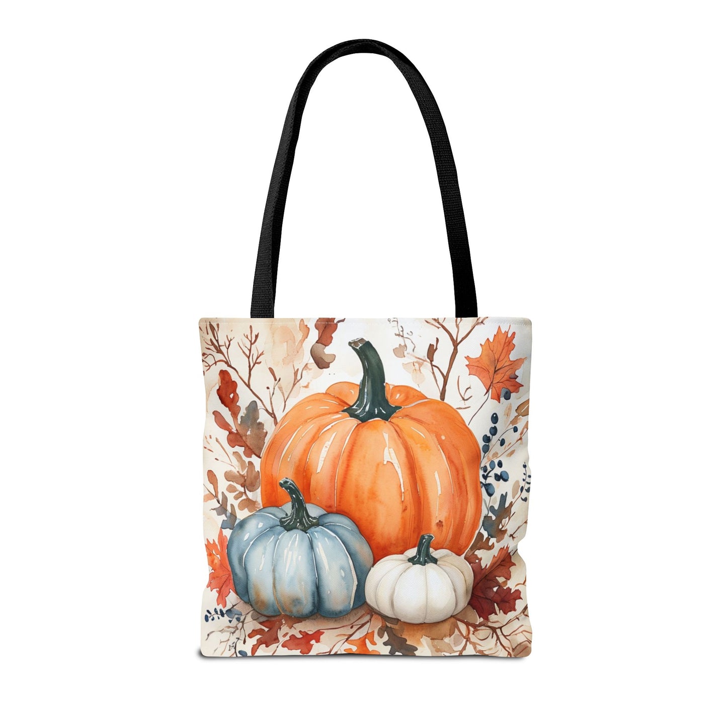 Pumpkin Harvest Tote Bag, Fall Farmhouse Autumn Market Bag