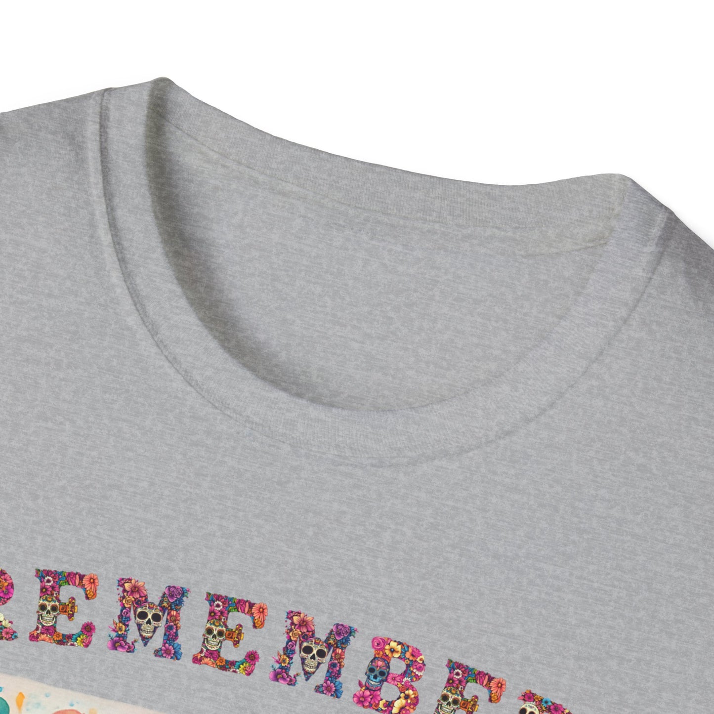 Día de los Muertos Shirt Sugar Skull Memorial Tee Remember Day of the Dead T Shirt