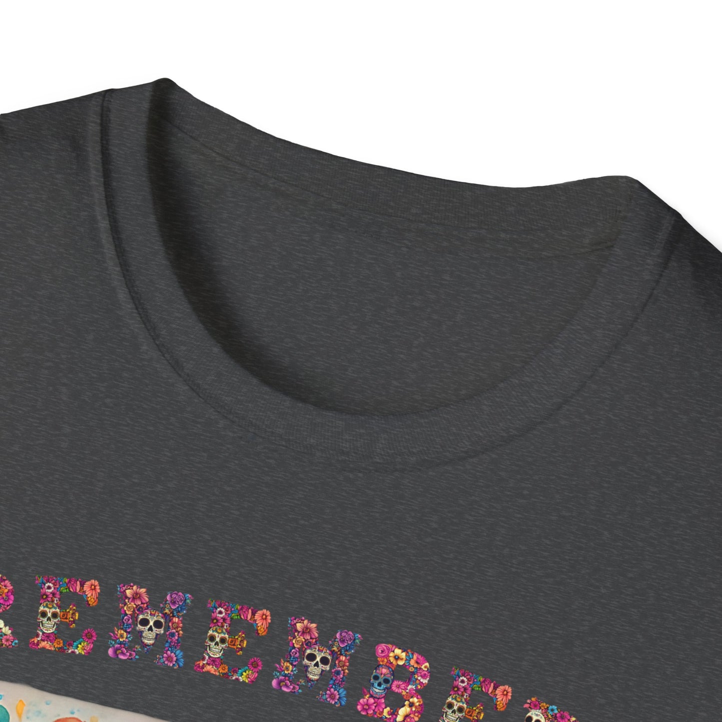 Día de los Muertos Shirt Sugar Skull Memorial Tee Remember Day of the Dead T Shirt