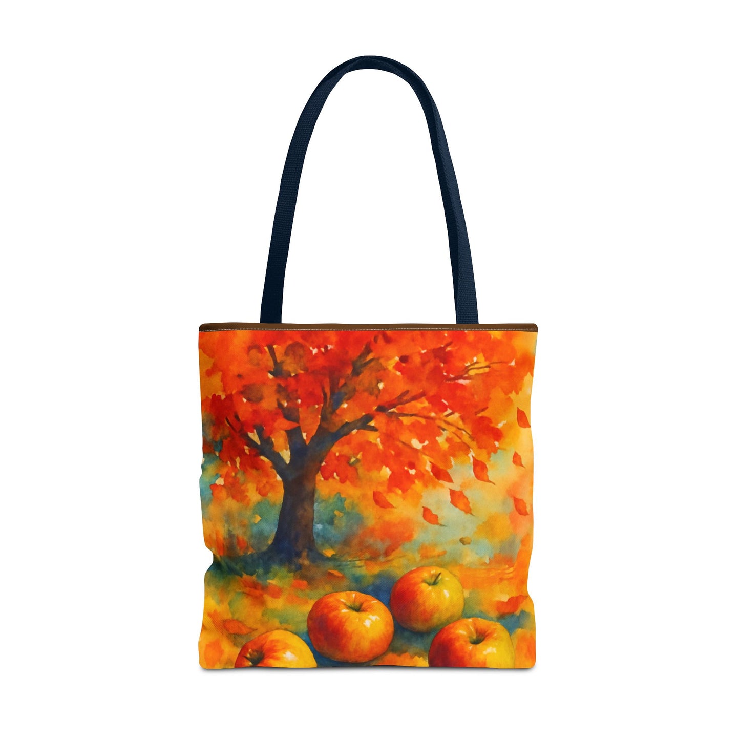 Autumn Apple Orchard Tote Bag Fall Harvest Reusable Shoulder Bag Tote Bag (AOP)