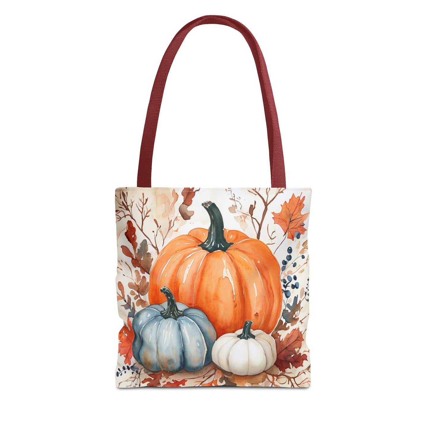 Pumpkin Harvest Tote Bag, Fall Farmhouse Autumn Market Bag