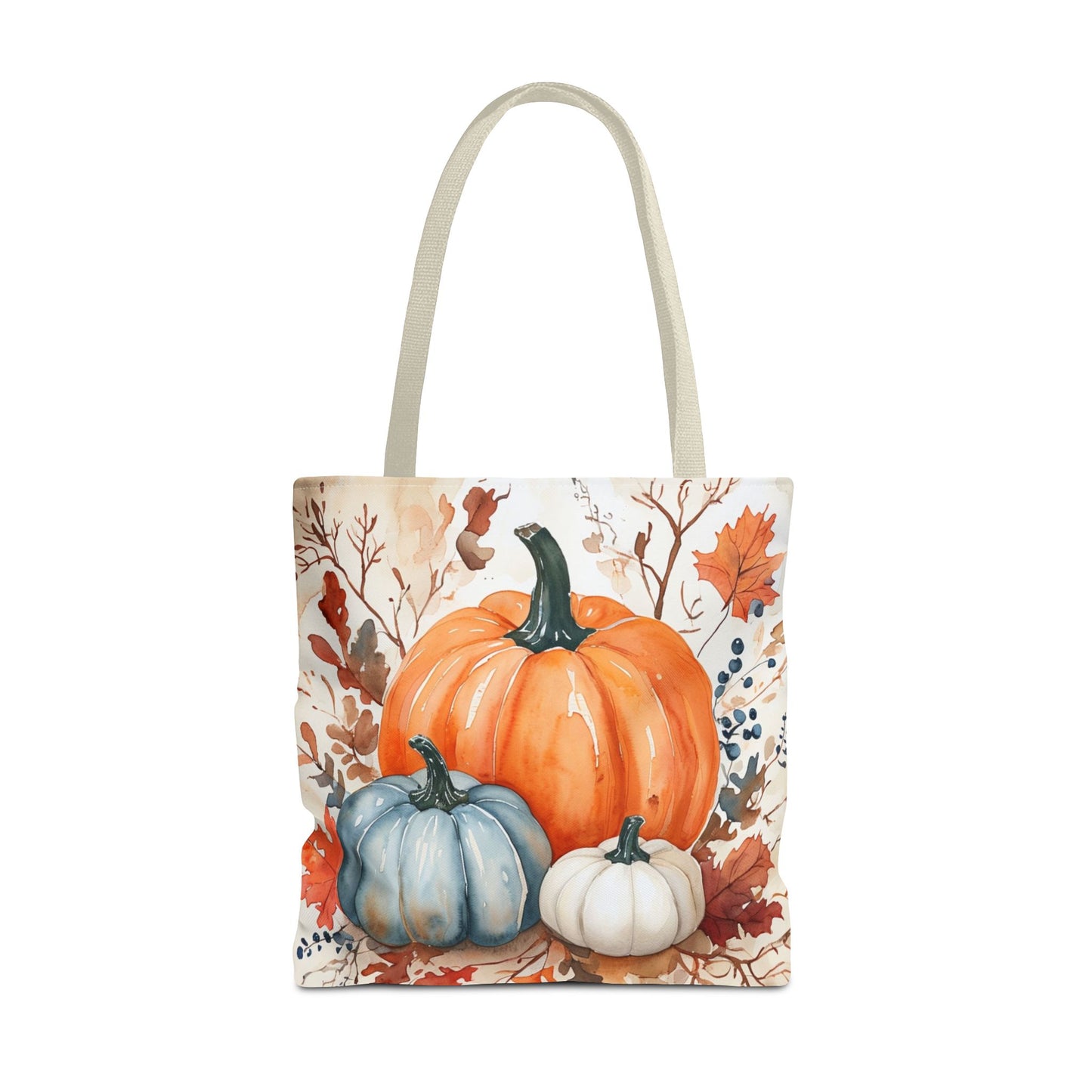 Pumpkin Harvest Tote Bag, Fall Farmhouse Autumn Market Bag