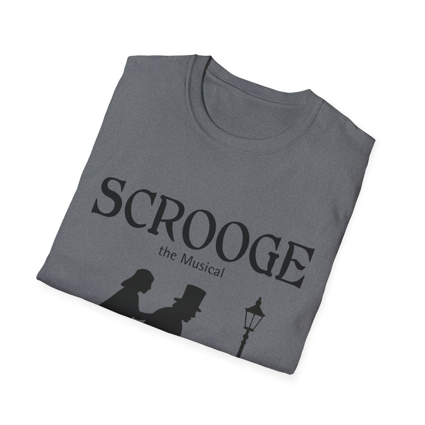 Scrooge the Musical Shirt Victorian Christmas Carol Theater Gift Tee Unisex Soft style T Shirt Personalize