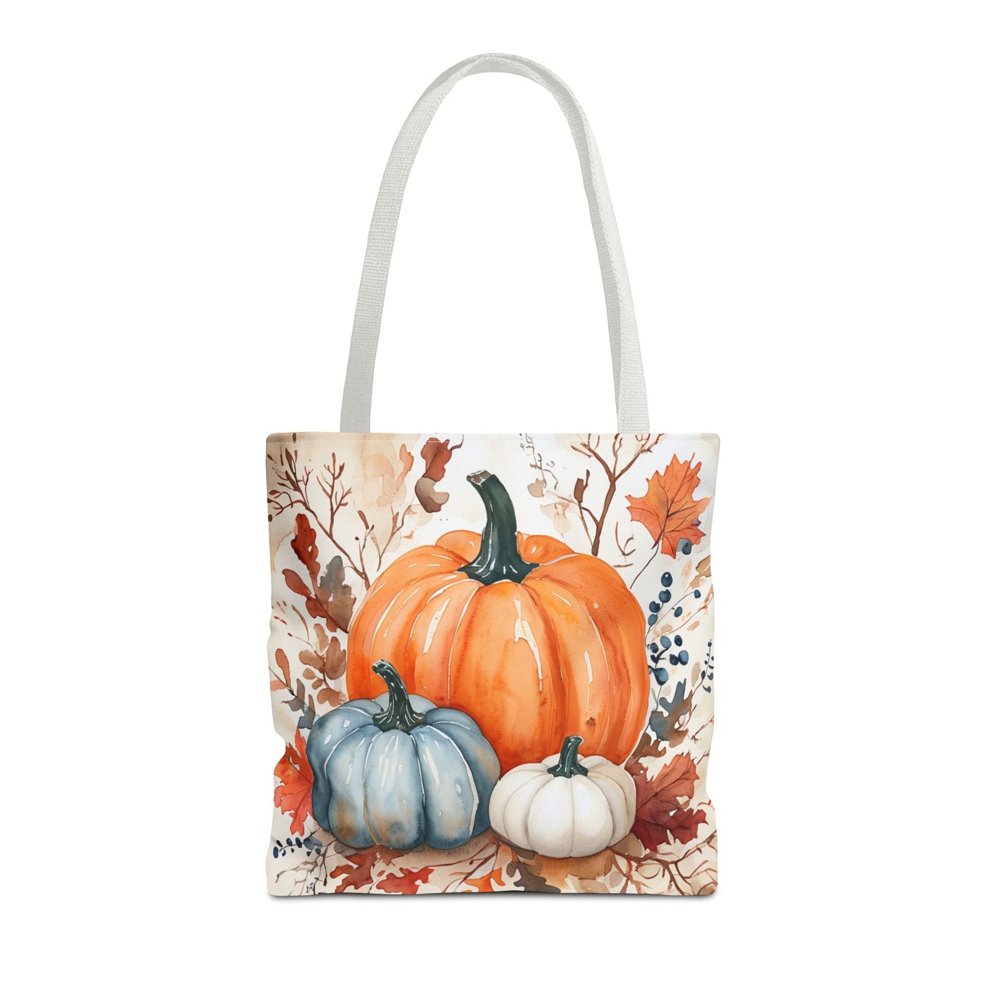 Pumpkin Harvest Tote Bag, Fall Farmhouse Autumn Market Bag
