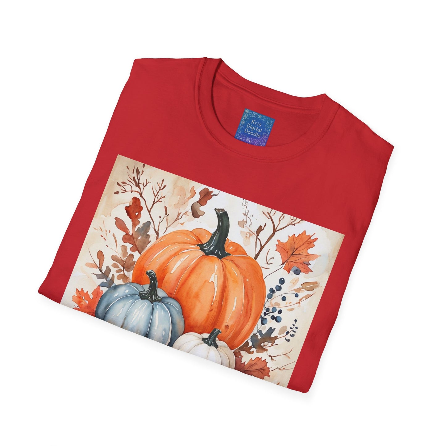 Thankful Pumpkin T-Shirt, Fall Harvest Graphic Tee