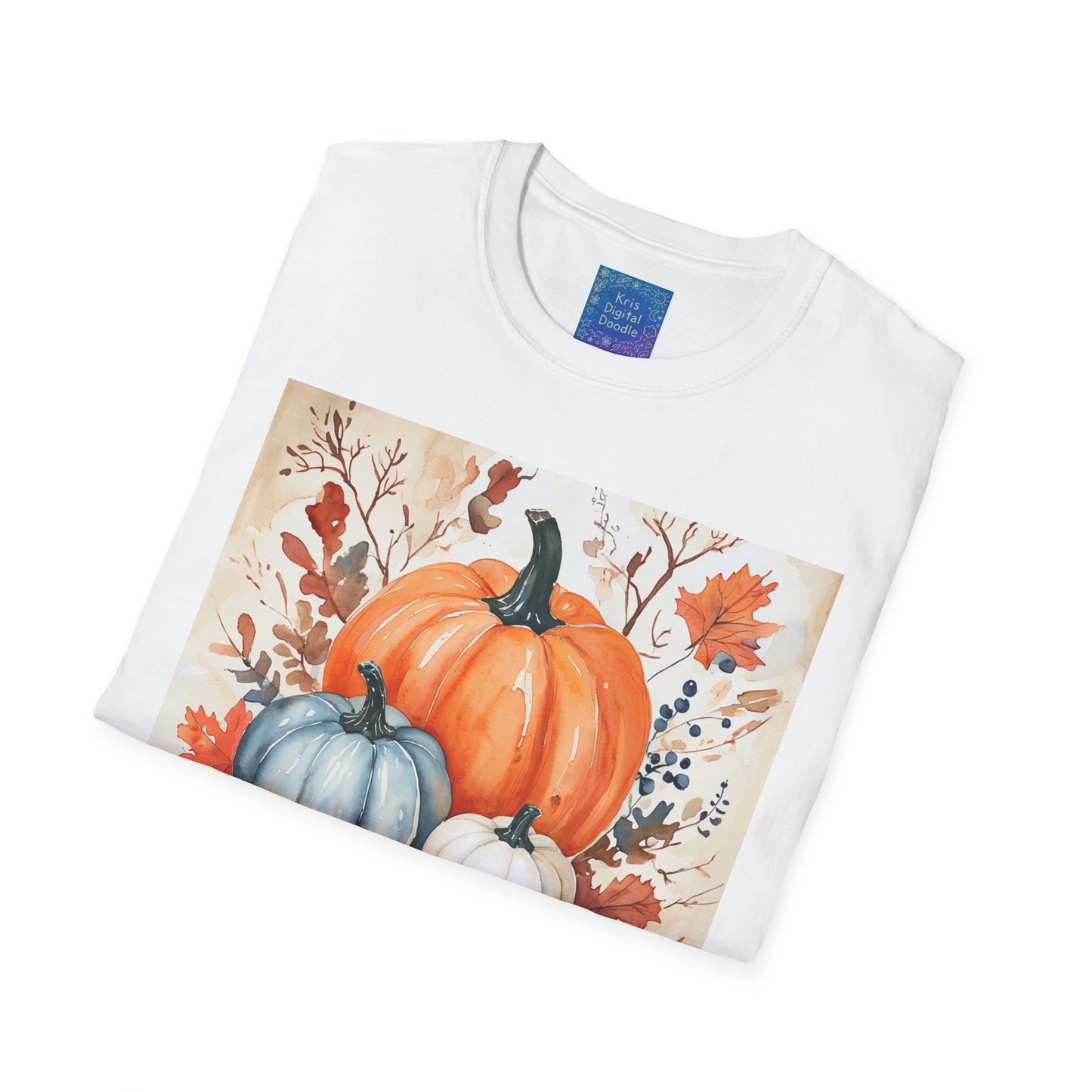 Thankful Pumpkin T-Shirt, Fall Harvest Graphic Tee