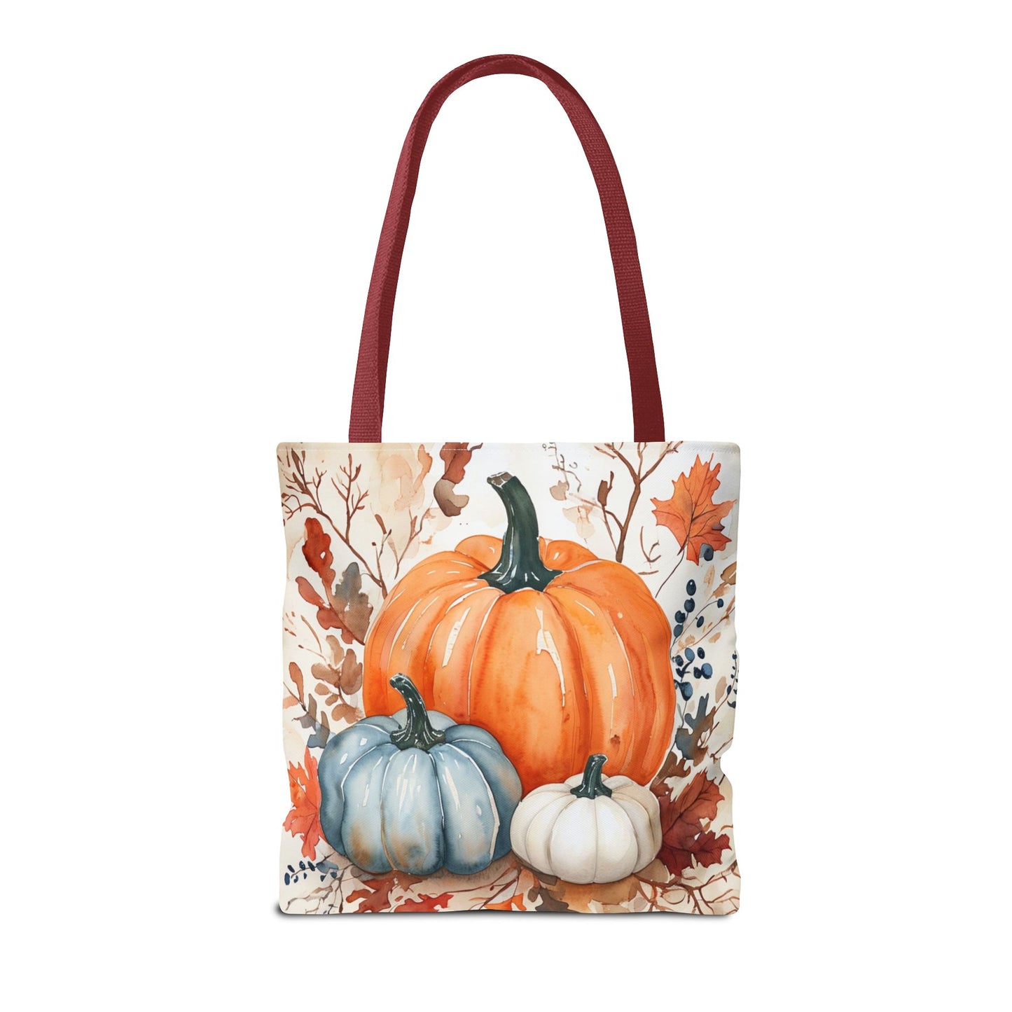Pumpkin Harvest Tote Bag, Fall Farmhouse Autumn Market Bag
