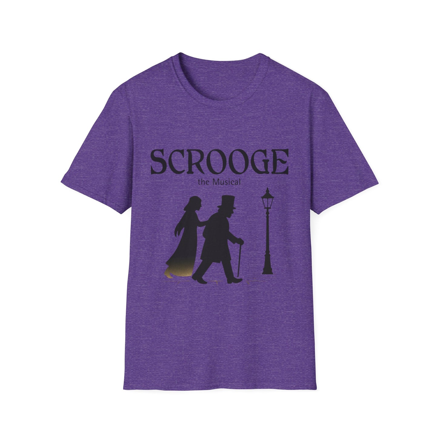 Scrooge the Musical Shirt Victorian Christmas Carol Theater Gift Tee Unisex Soft style T Shirt Personalize
