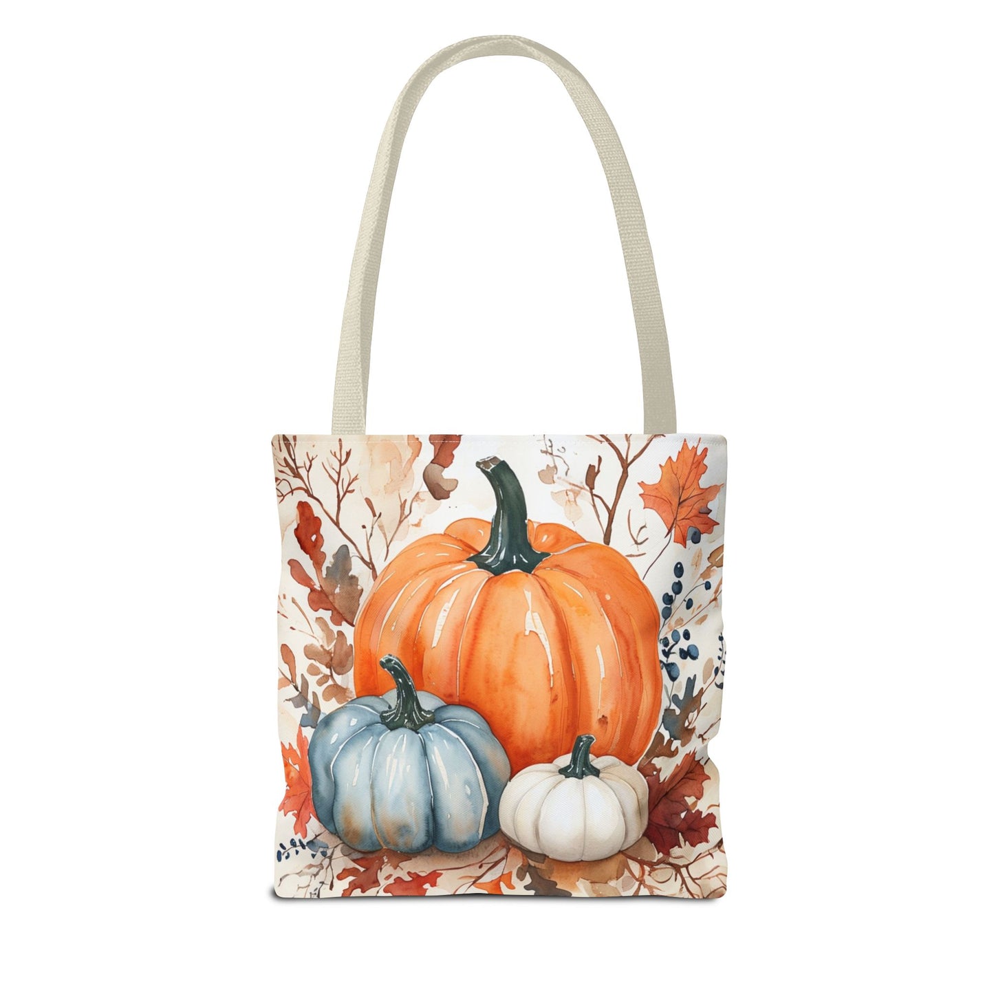 Pumpkin Harvest Tote Bag, Fall Farmhouse Autumn Market Bag