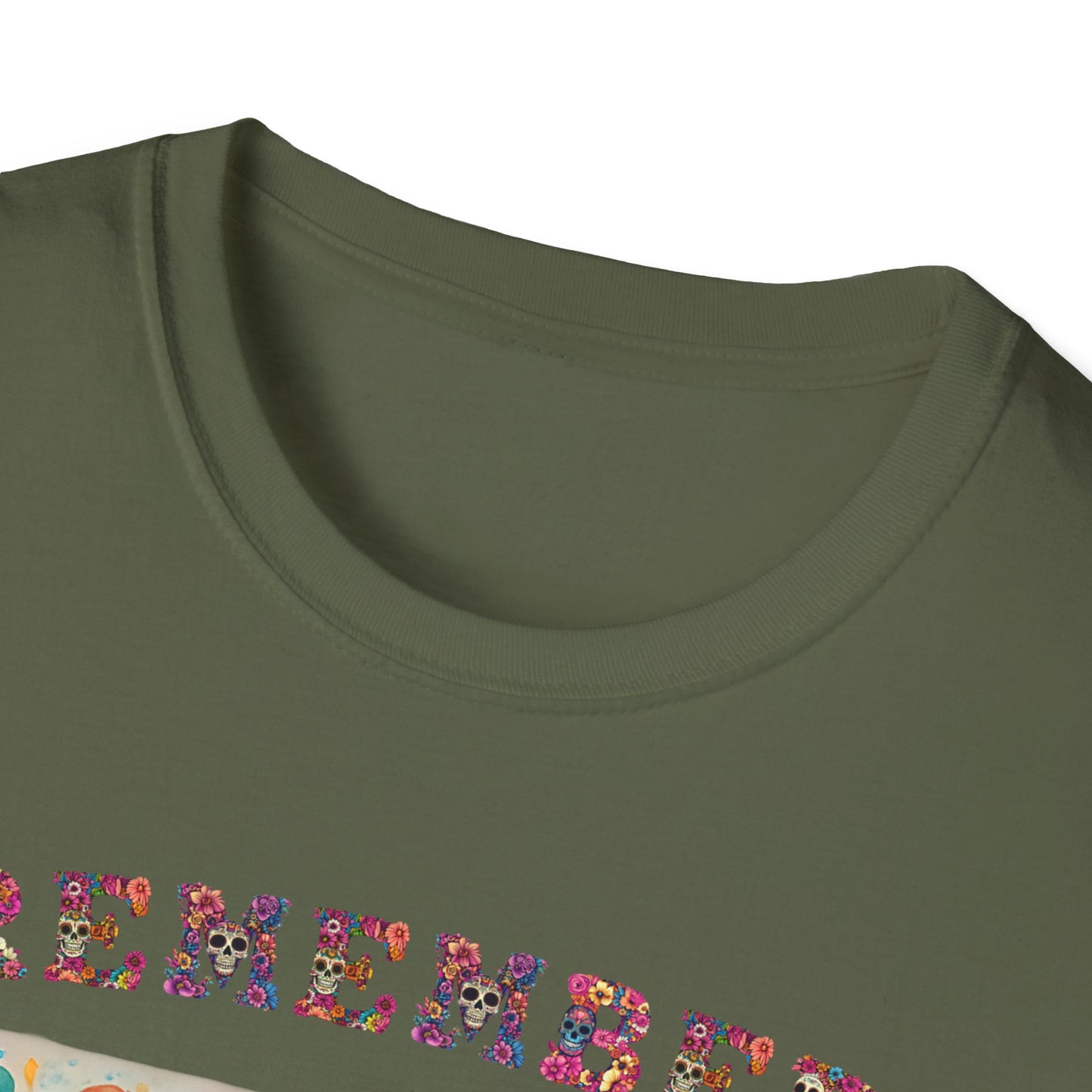 Día de los Muertos Shirt Sugar Skull Memorial Tee Remember Day of the Dead T Shirt