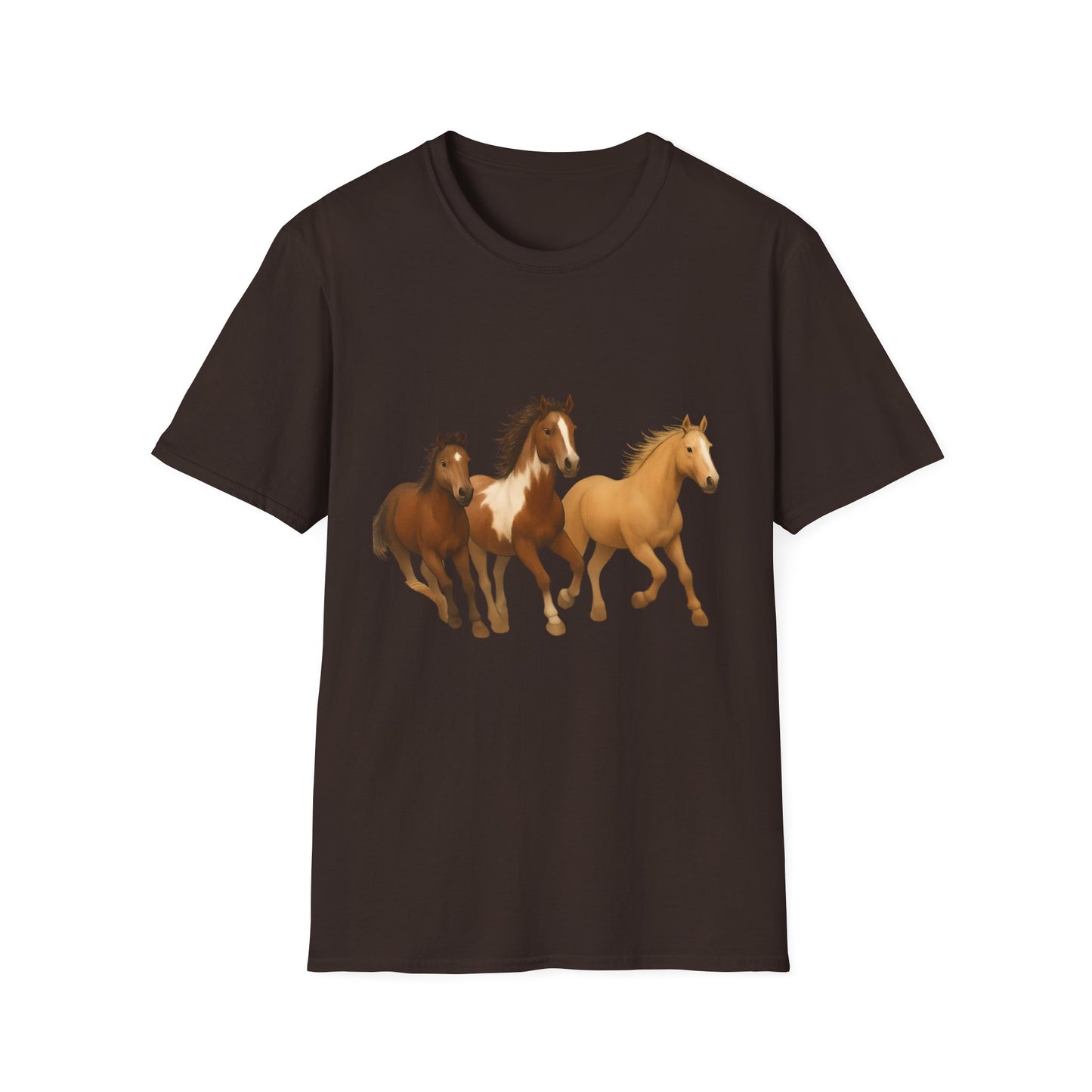 Galloping Into Adventure Country Horse Unisex T-Shirt, Galloping Horse Tee, Horse Lover Gift, Equestrian Shirt, Horseback Riding Top