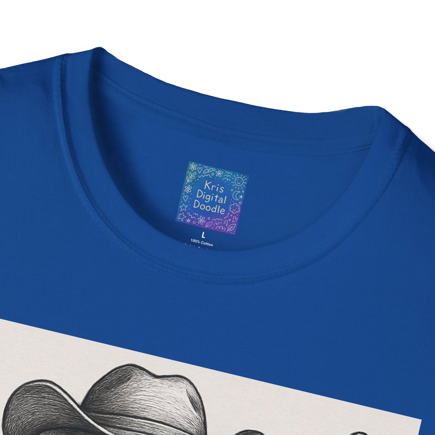 Cowboy Dog T-Shirt, Funny Western Desert Graphic Tee