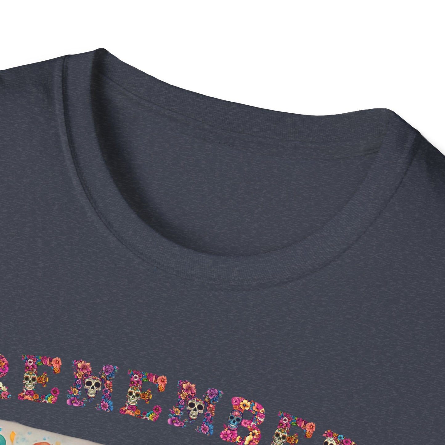 Día de los Muertos Shirt Sugar Skull Memorial Tee Remember Day of the Dead T Shirt