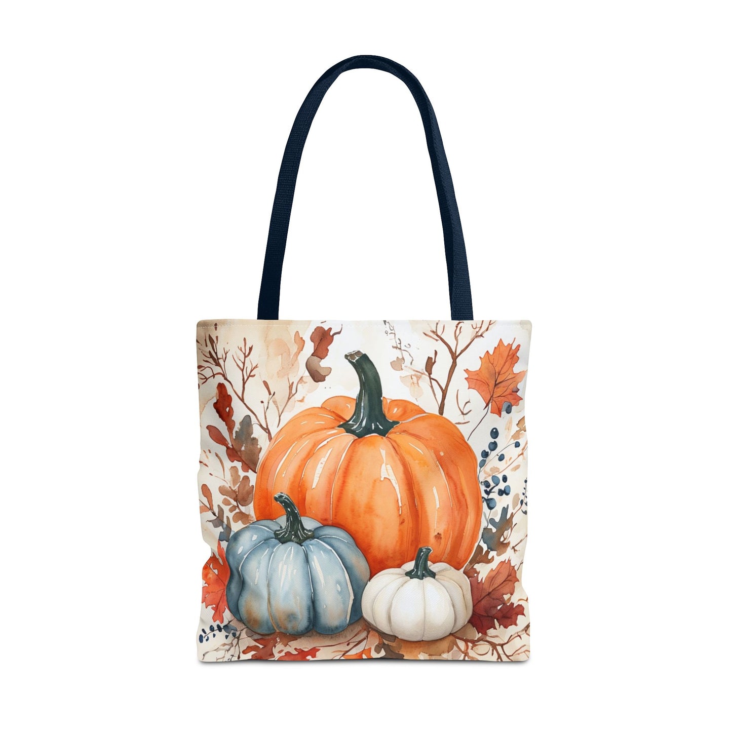 Pumpkin Harvest Tote Bag, Fall Farmhouse Autumn Market Bag