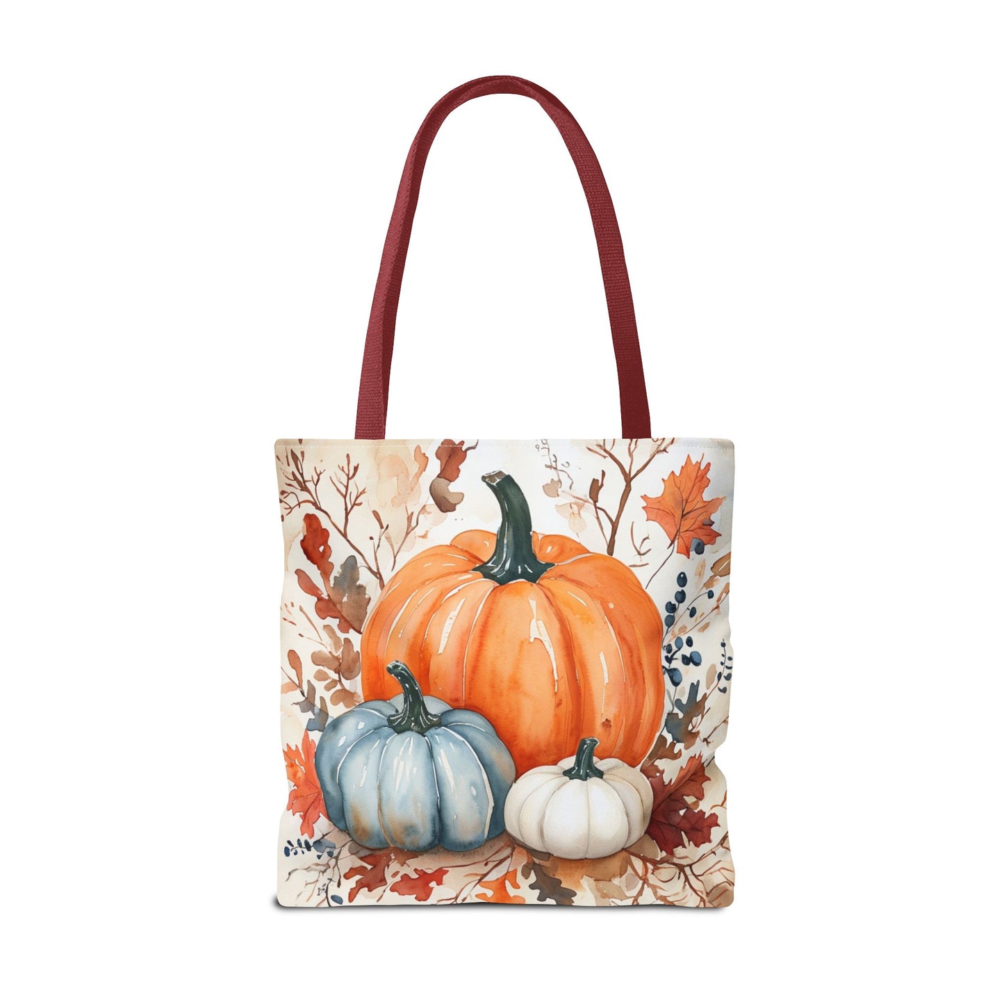 Pumpkin Harvest Tote Bag, Fall Farmhouse Autumn Market Bag