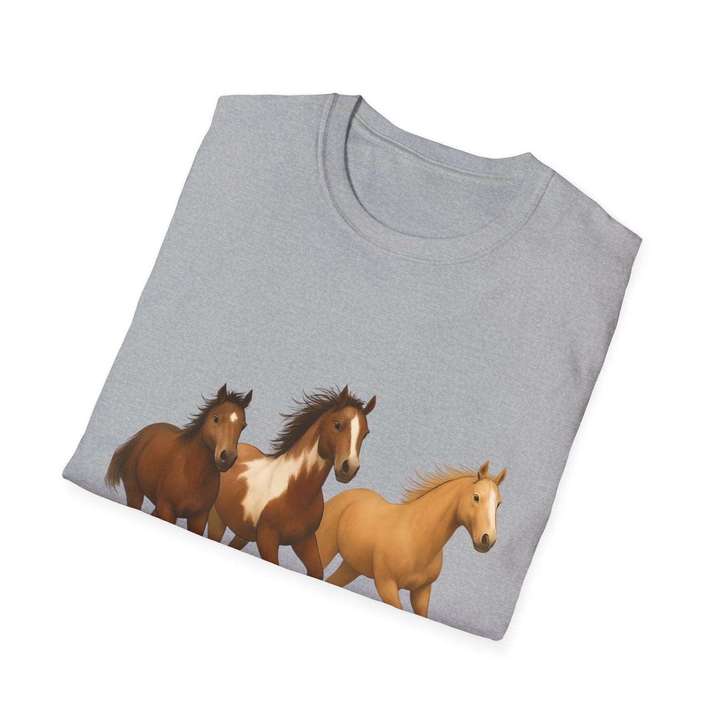 Galloping Into Adventure Country Horse Unisex T-Shirt, Galloping Horse Tee, Horse Lover Gift, Equestrian Shirt, Horseback Riding Top