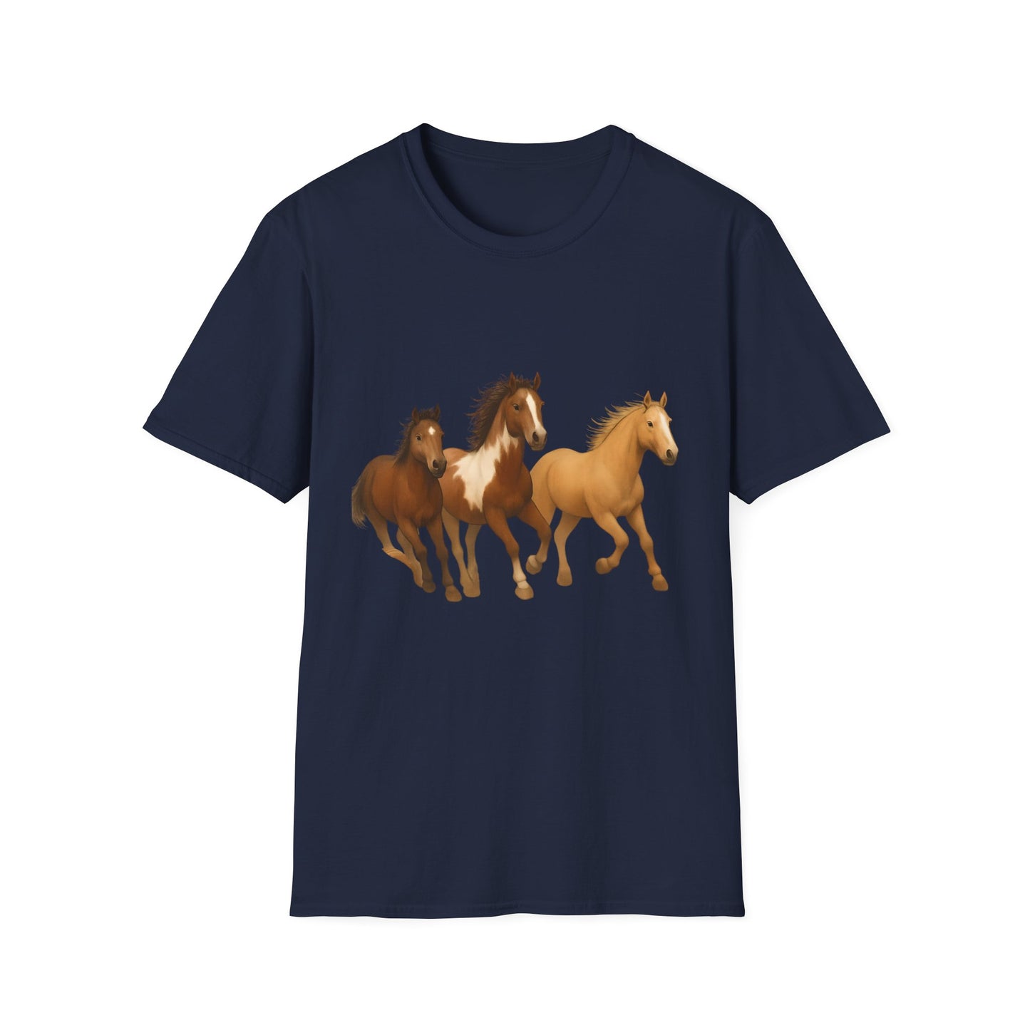 Galloping Into Adventure Country Horse Unisex T-Shirt, Galloping Horse Tee, Horse Lover Gift, Equestrian Shirt, Horseback Riding Top