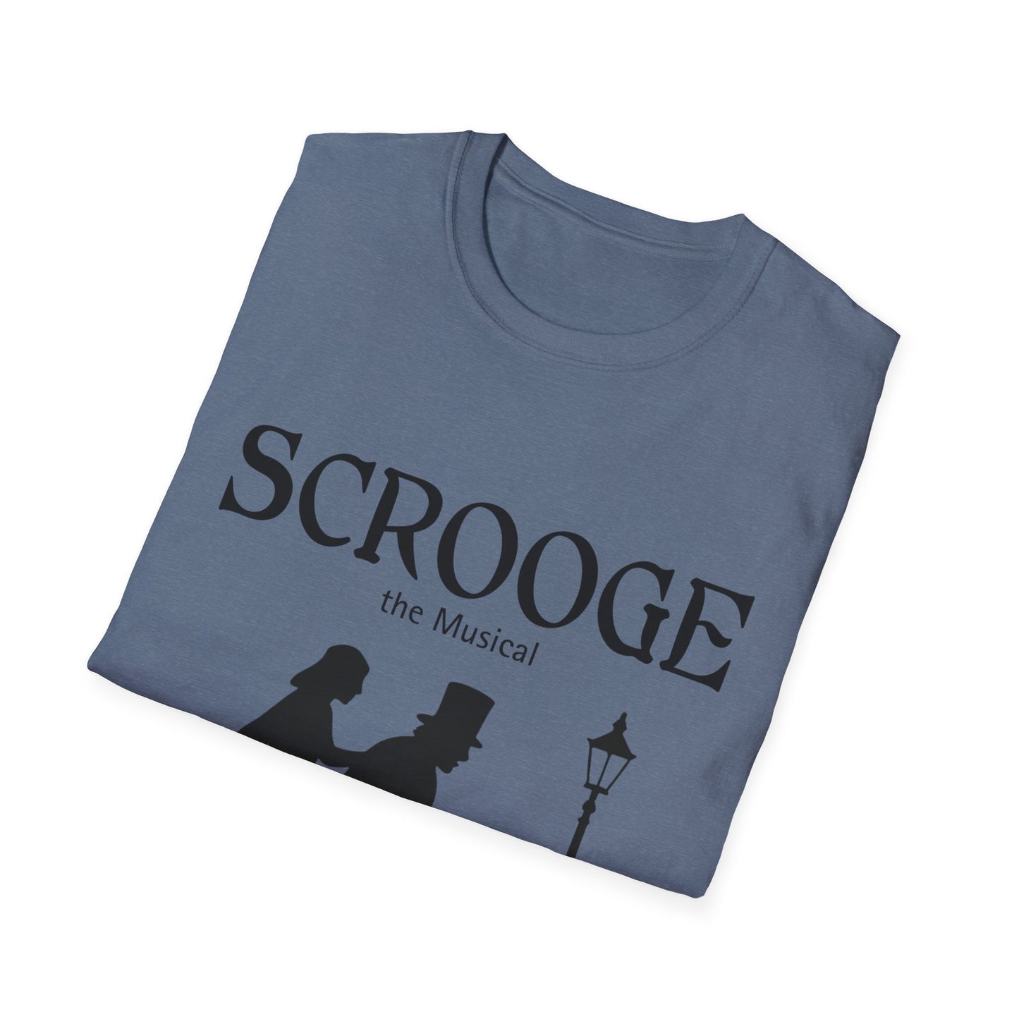 Scrooge the Musical Shirt Victorian Christmas Carol Theater Gift Tee Unisex Soft style T Shirt Personalize