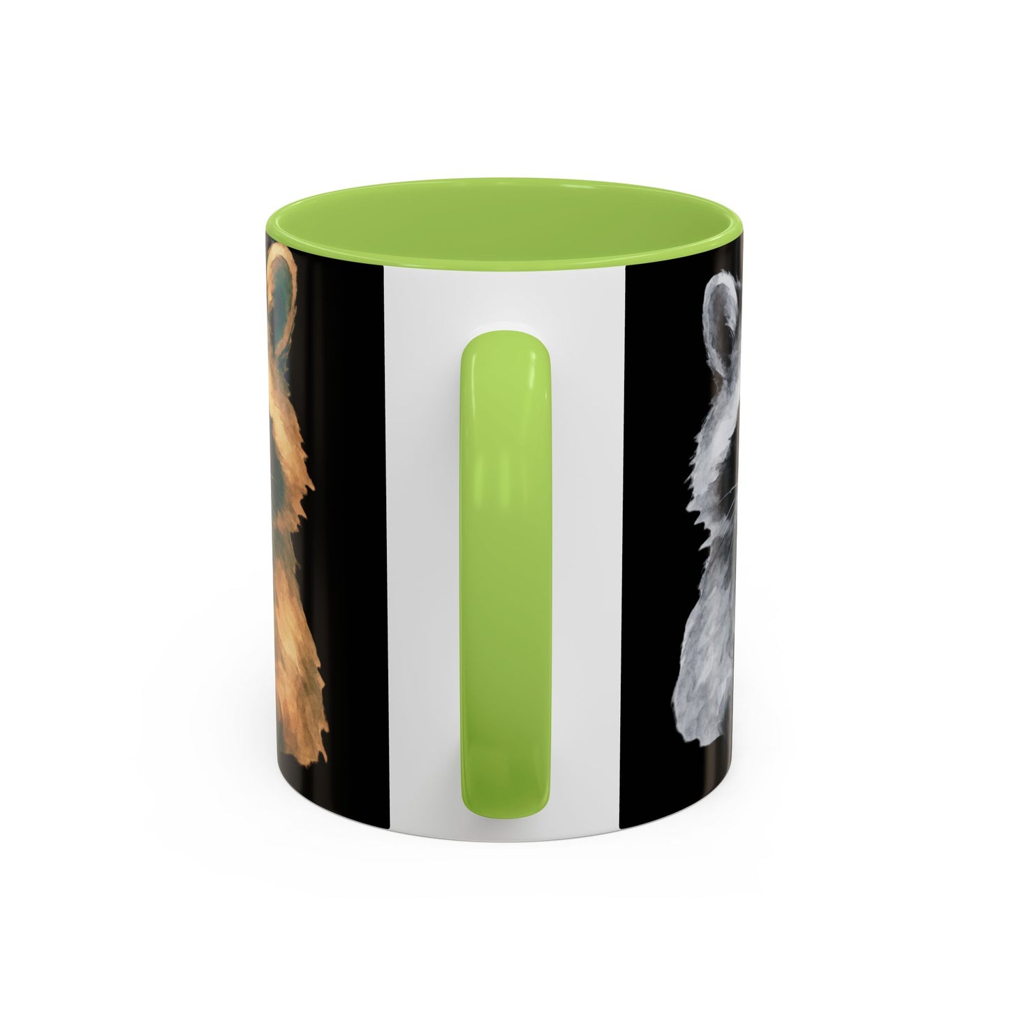 Watercolor Raccoon Mug | Accent Coffee Mug 11oz 15oz