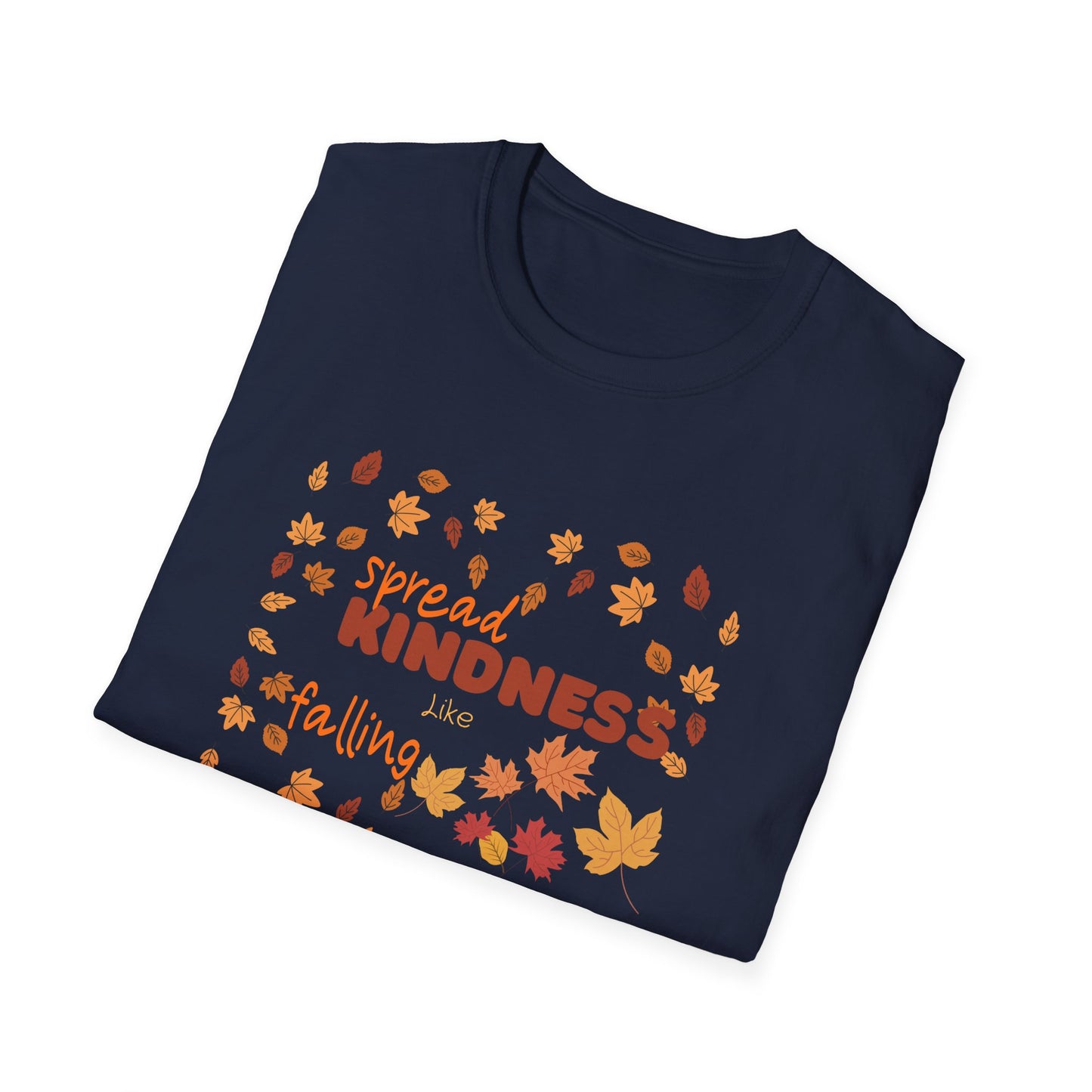 Spread Kindness Like Falling Leaves Autumn Shirt